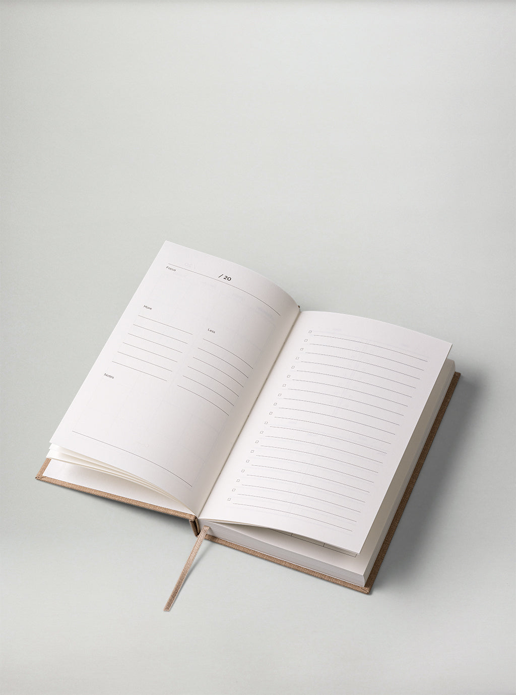 Yearly Planner - sand