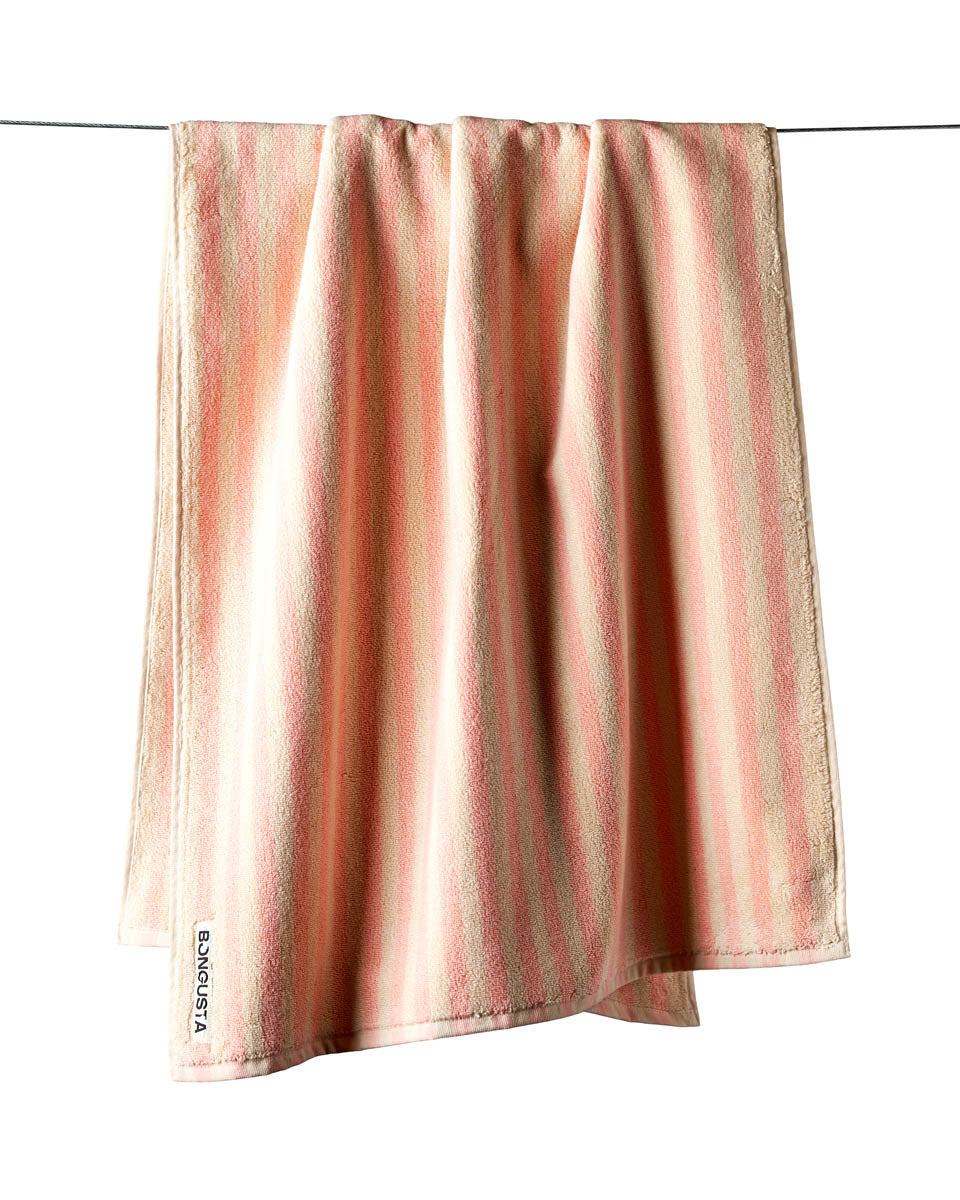 Naram håndklæde - Tropical & Creme