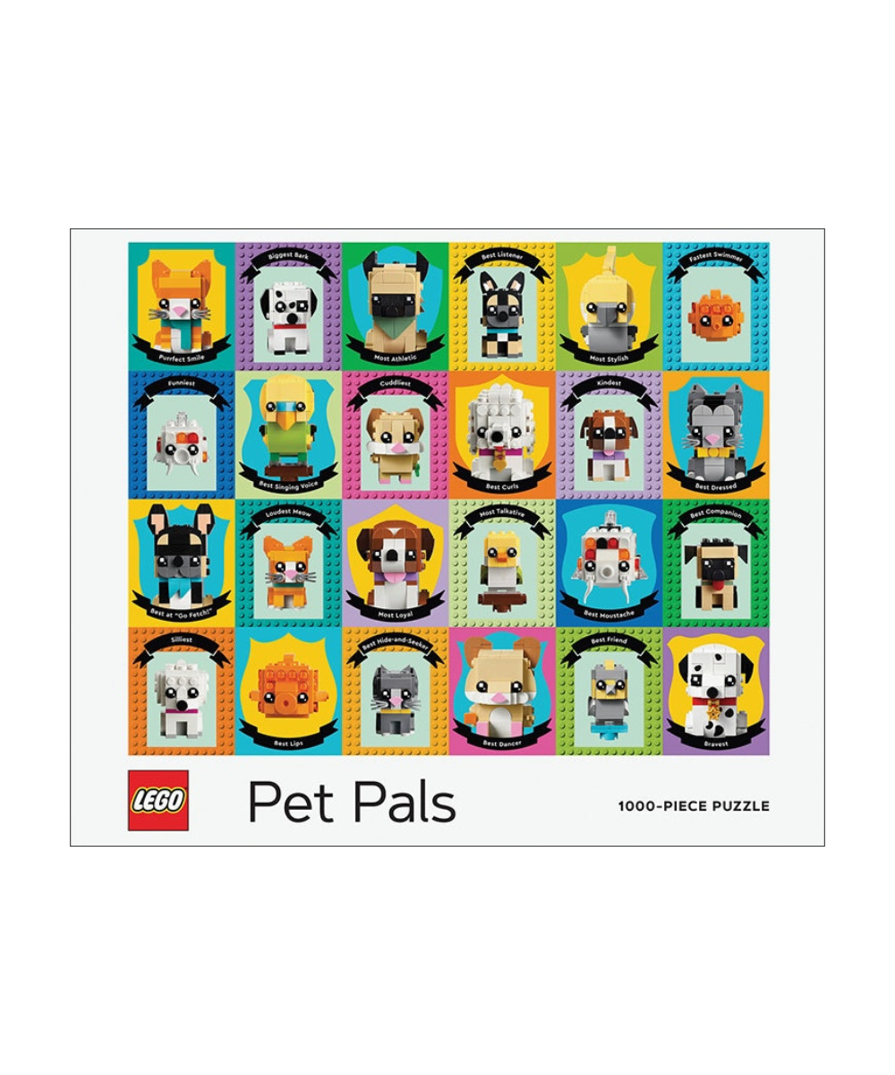 Lego Pet Pals puslespil - 1000 brikker