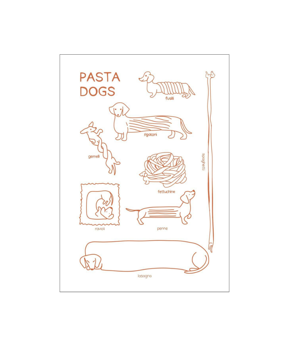 A Bit of Everyday Pasta Dogs plakat