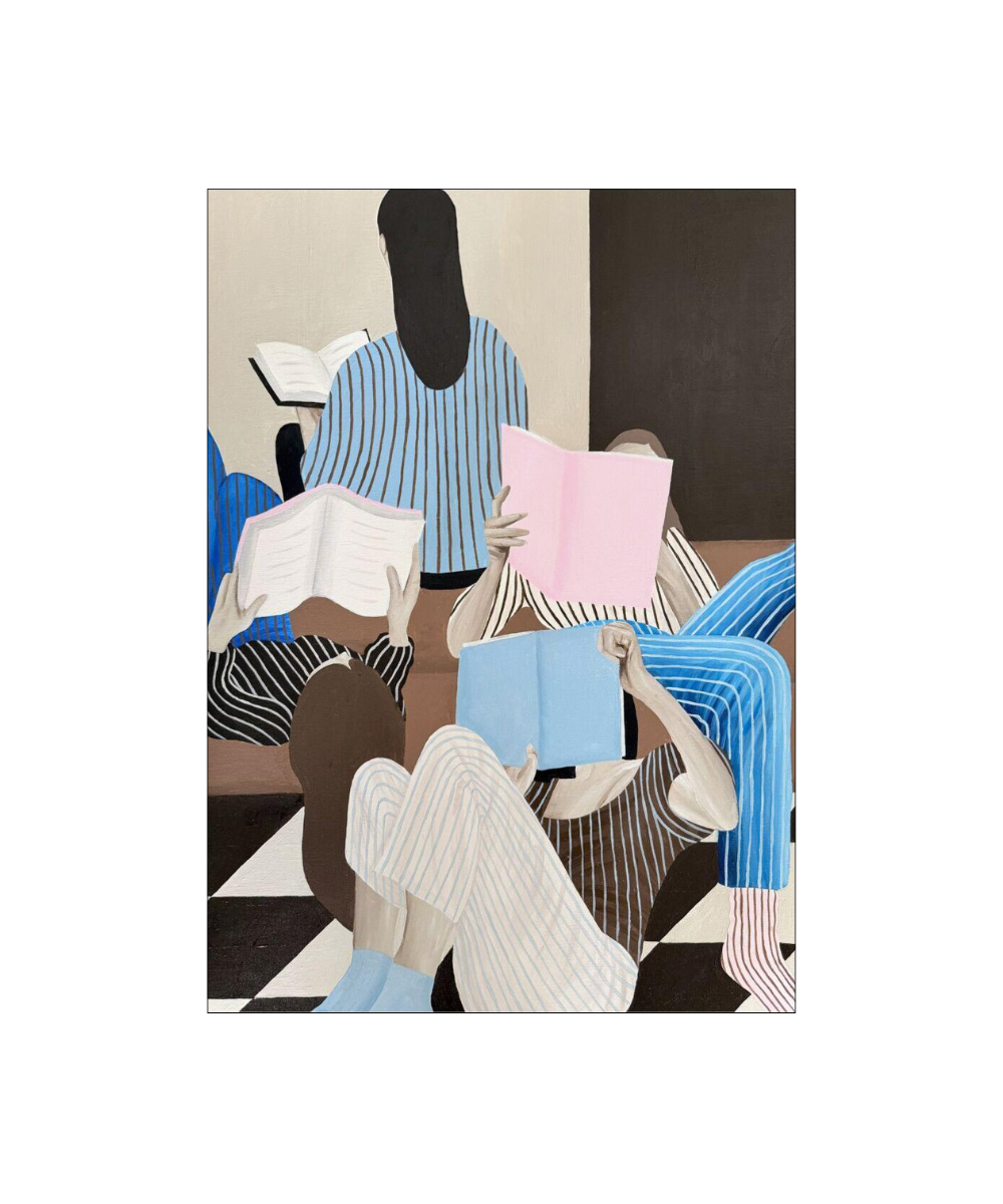 Bille Who Book Club 3 plakat - 50x70 cm