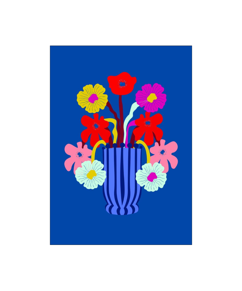 FAAD Iconic Vibrant Blue plakat