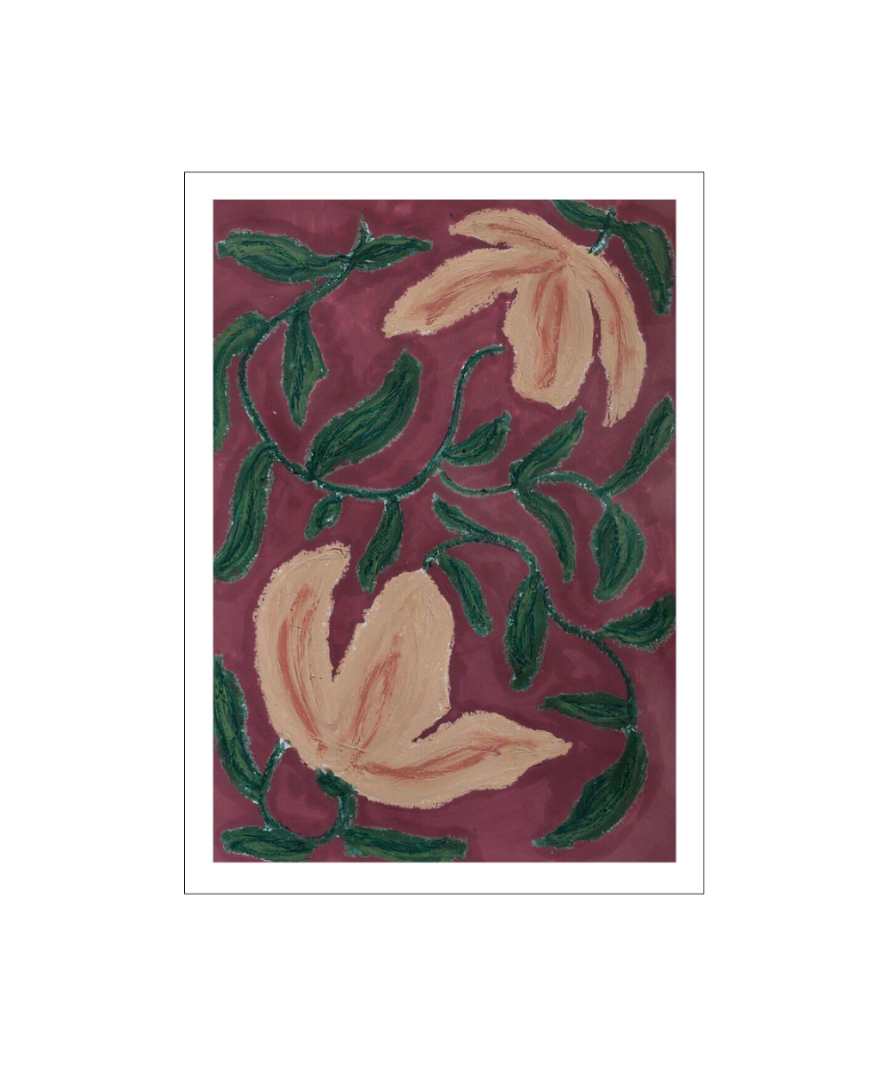 Camilla Bergqvist Garden Study No. 06 plakat - 50x70 cm