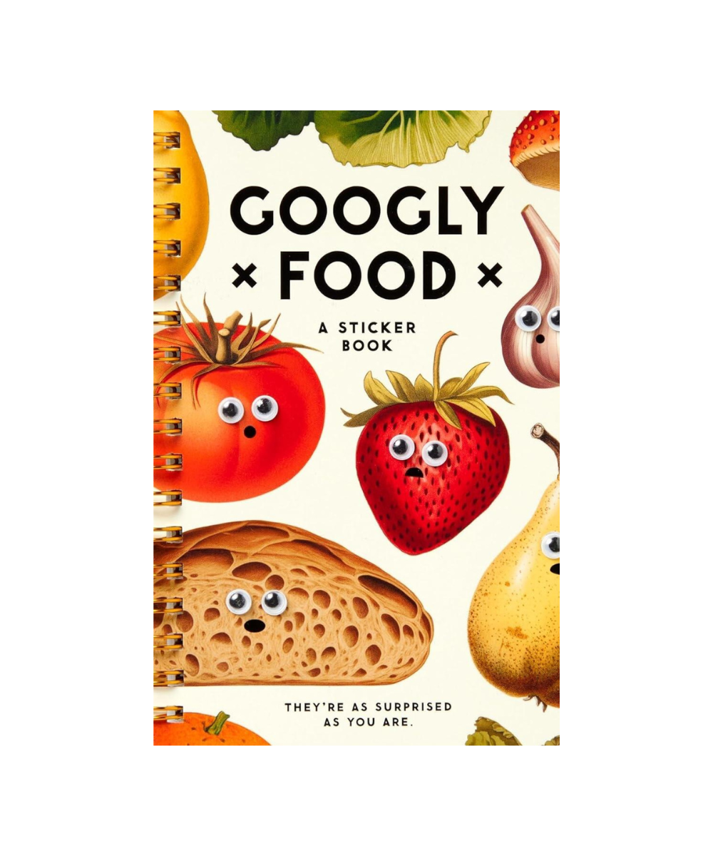 Googly Food klistermærkebog