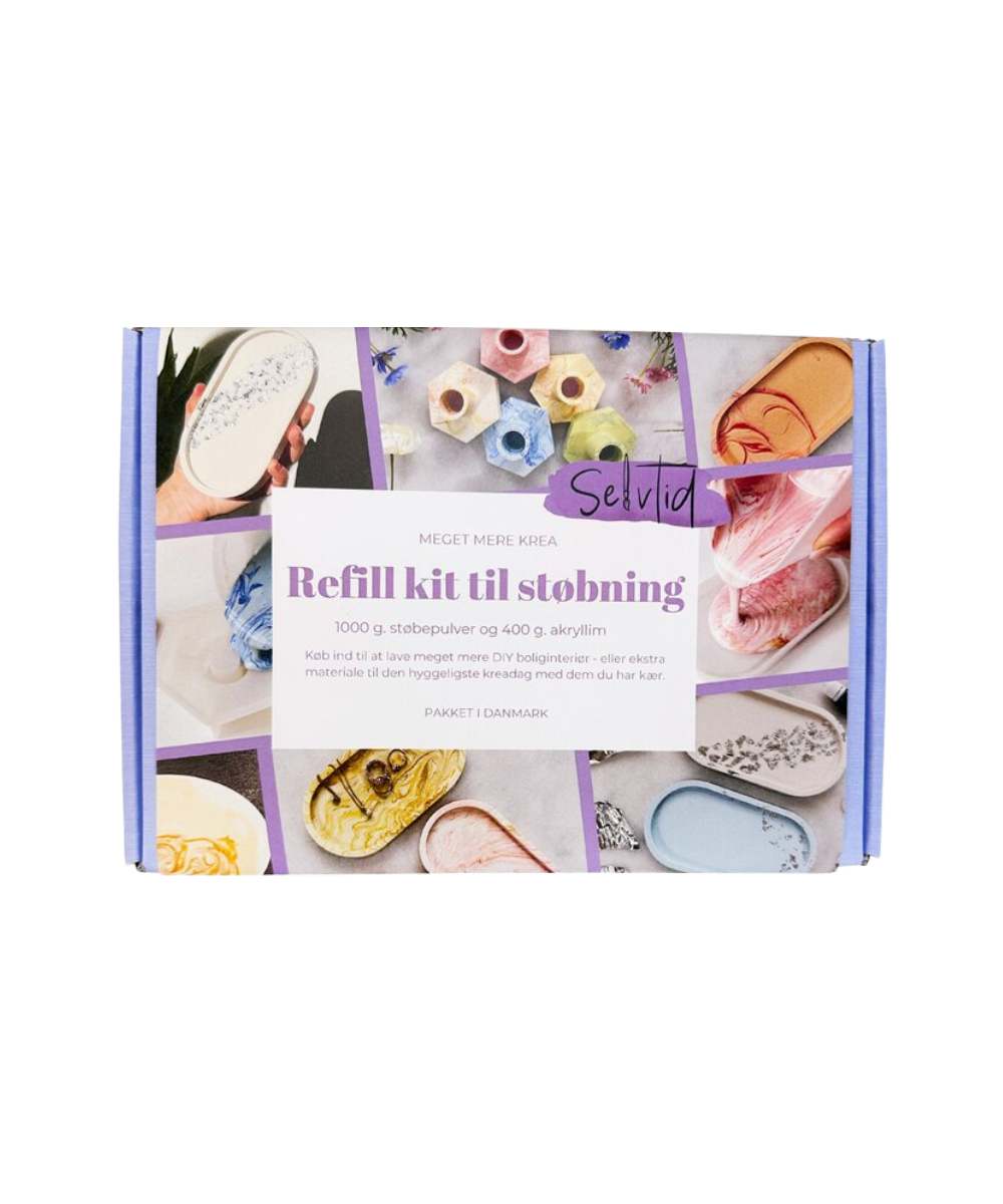 DIY støbemasse kit - refill