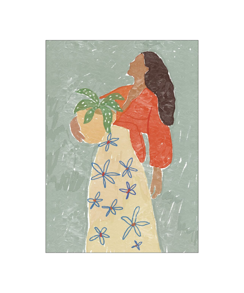 Treechild Plant Love plakat - A3