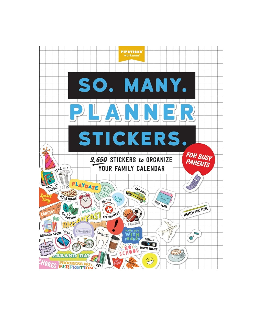 So. Many. Planner Stickers. For Busy Parents bog