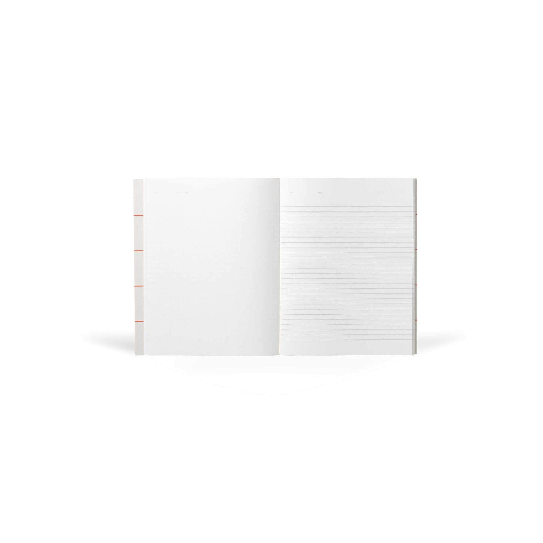 UMA Flat Lay notesbog, large - Light Gray