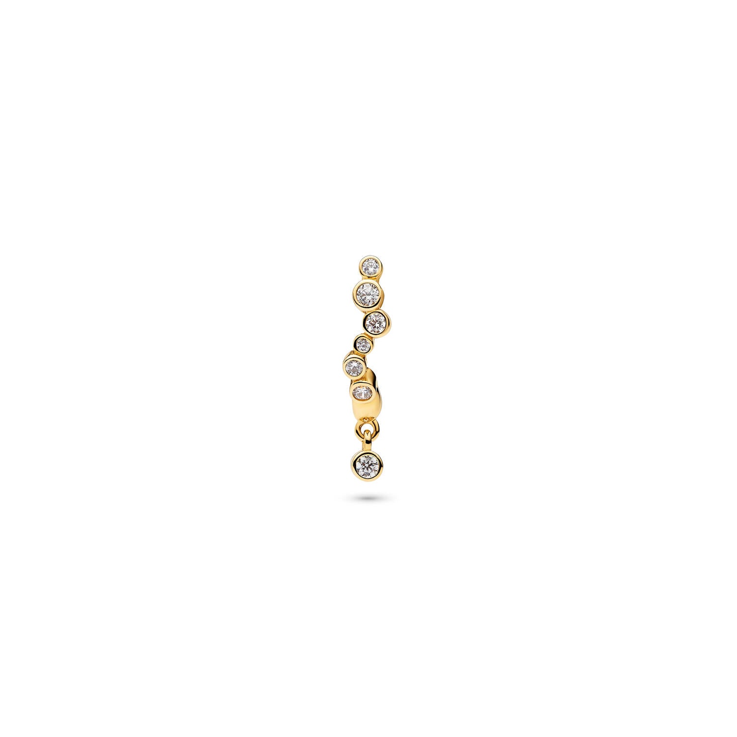 Nova Drop Huggie – forgyldt