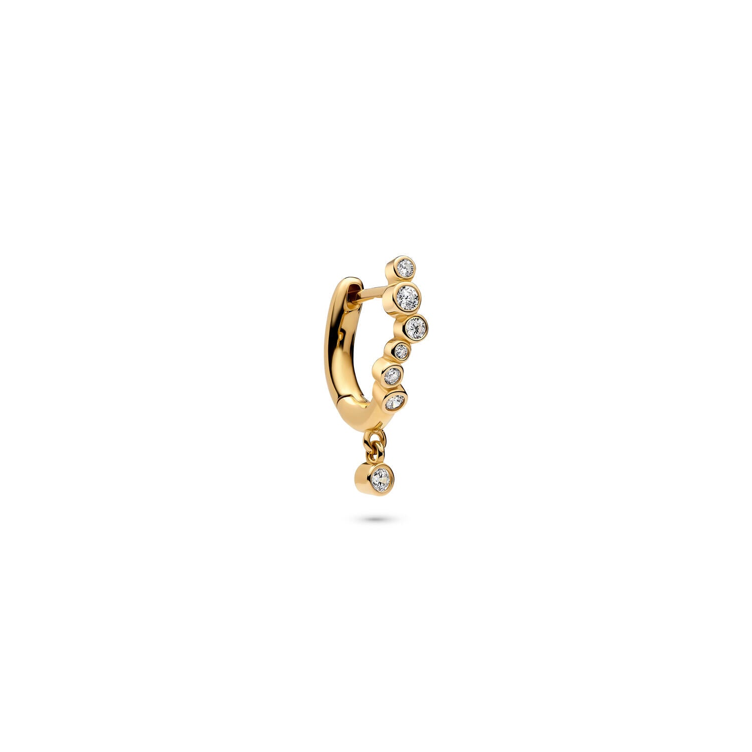 Nova Drop Huggie – forgyldt