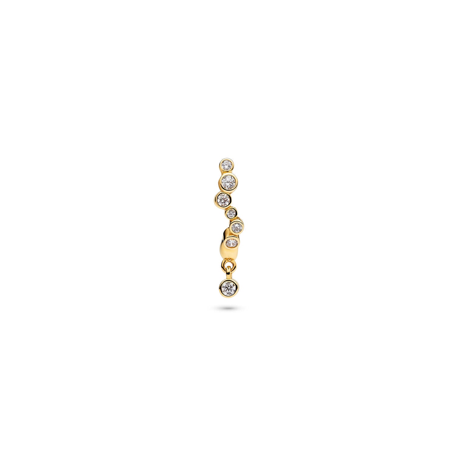 Nova Drop Huggie – forgyldt