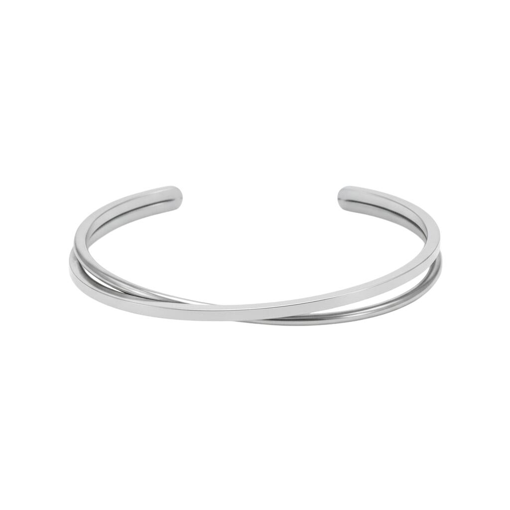 Olympia armring - sølvfarvet