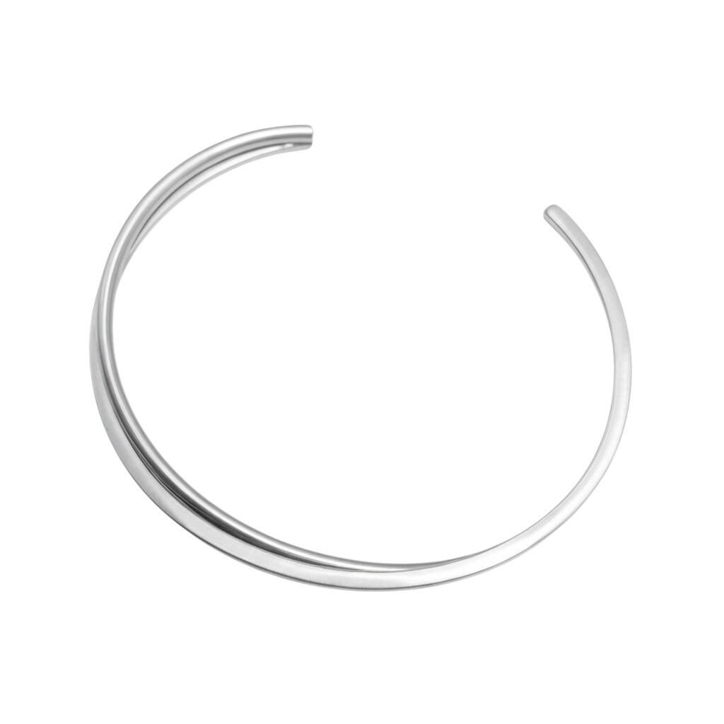 Olympia armring - sølvfarvet