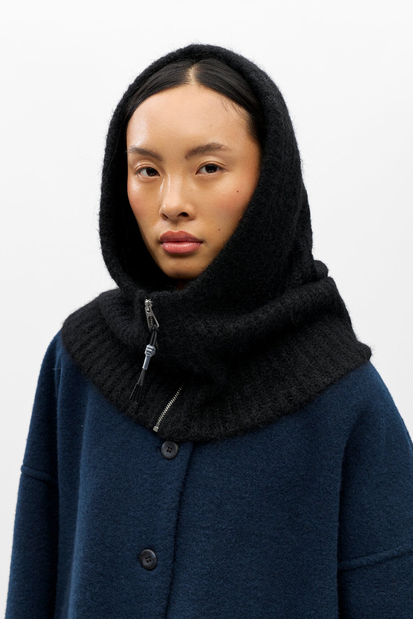 Milu Zip balaclava – sort