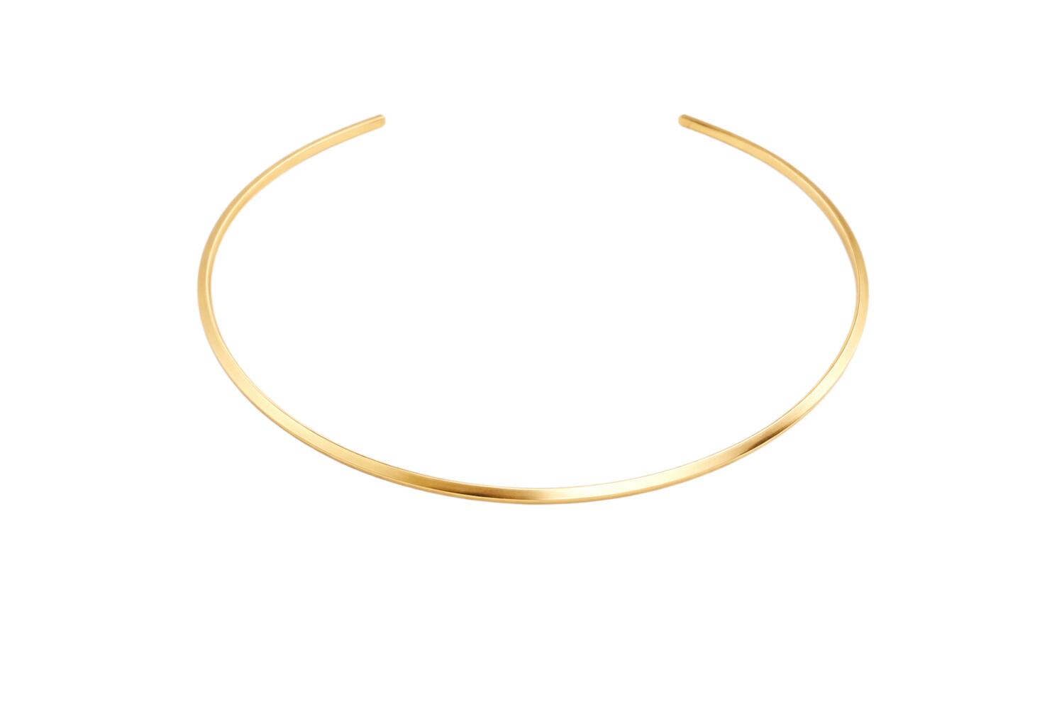 Olympia Choker halskæde - forgyldt