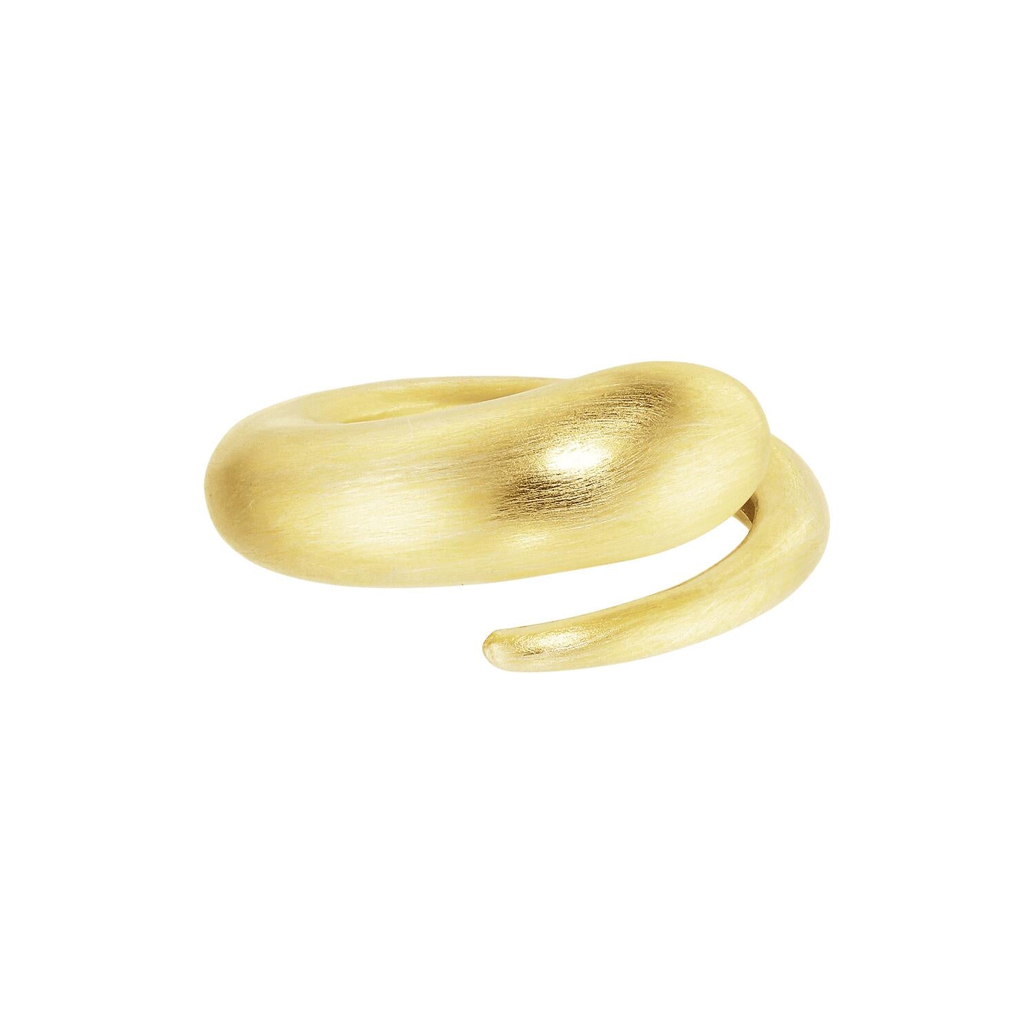 Orbis Drop ring - forgyldt
