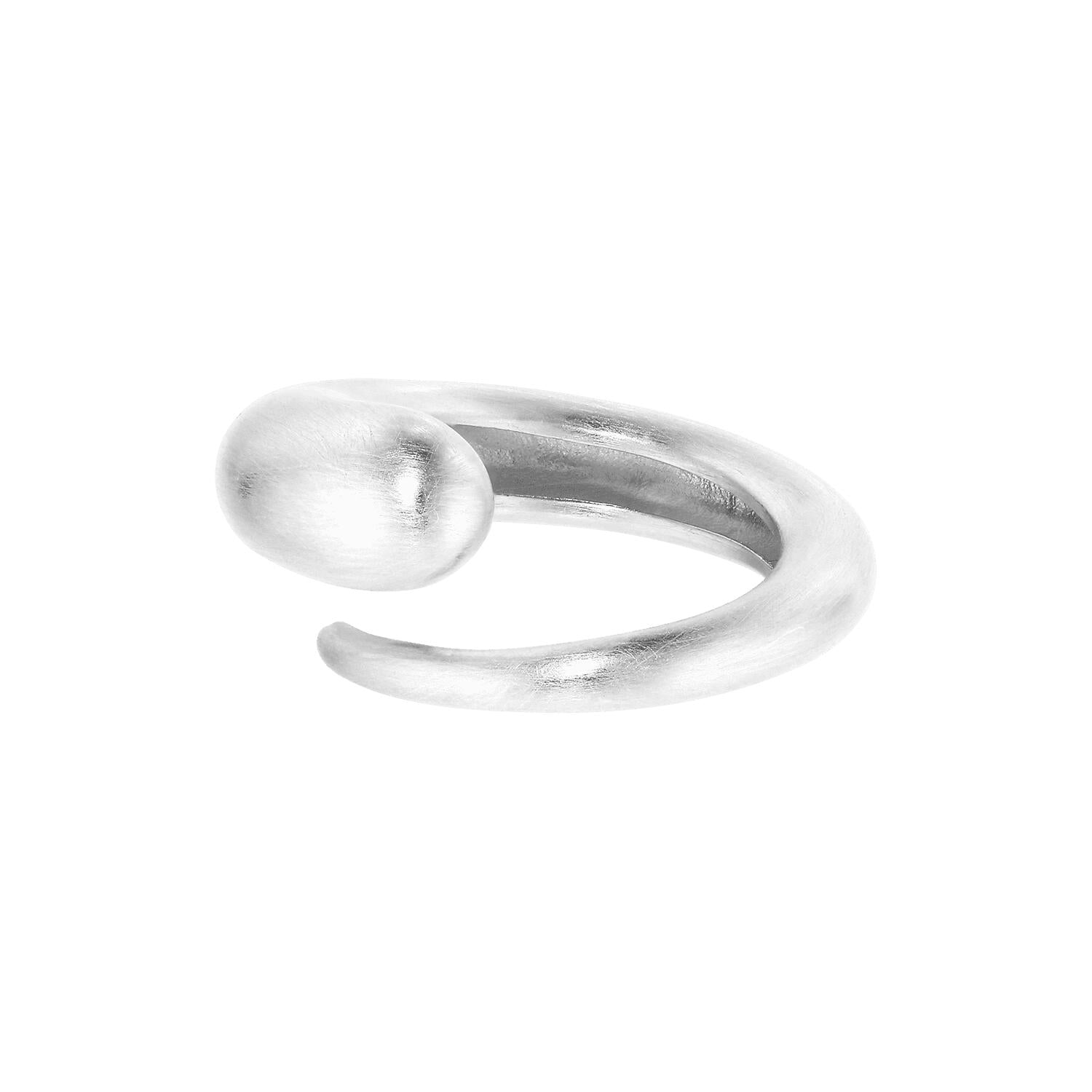 Orbis Drop ring - sølv