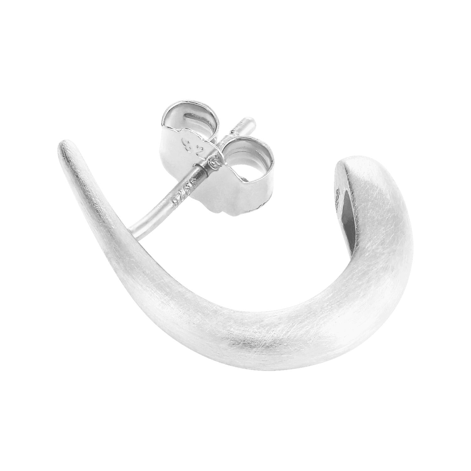 Orbis Drop ørestik - sølv