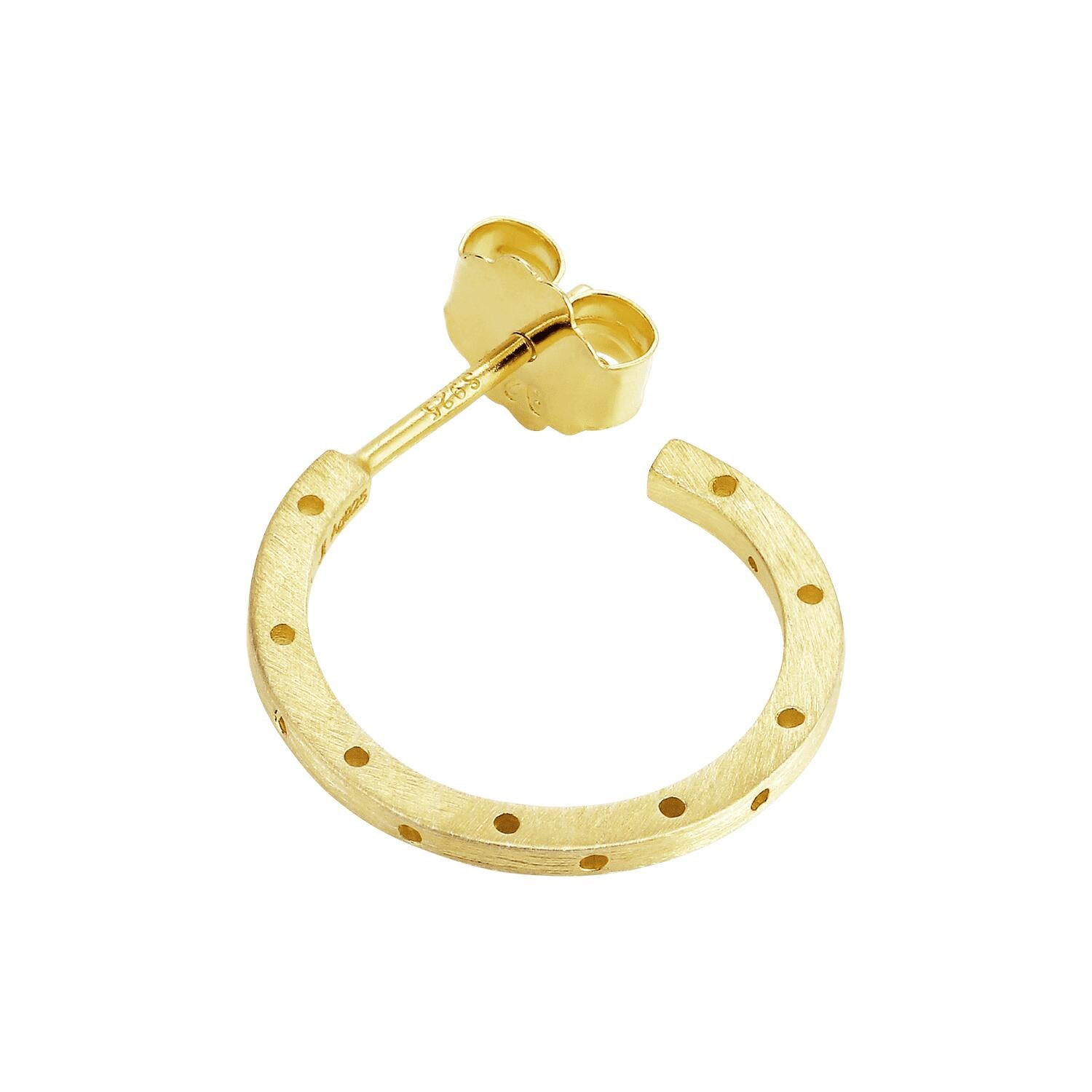 Orbis ørering - forgyldt