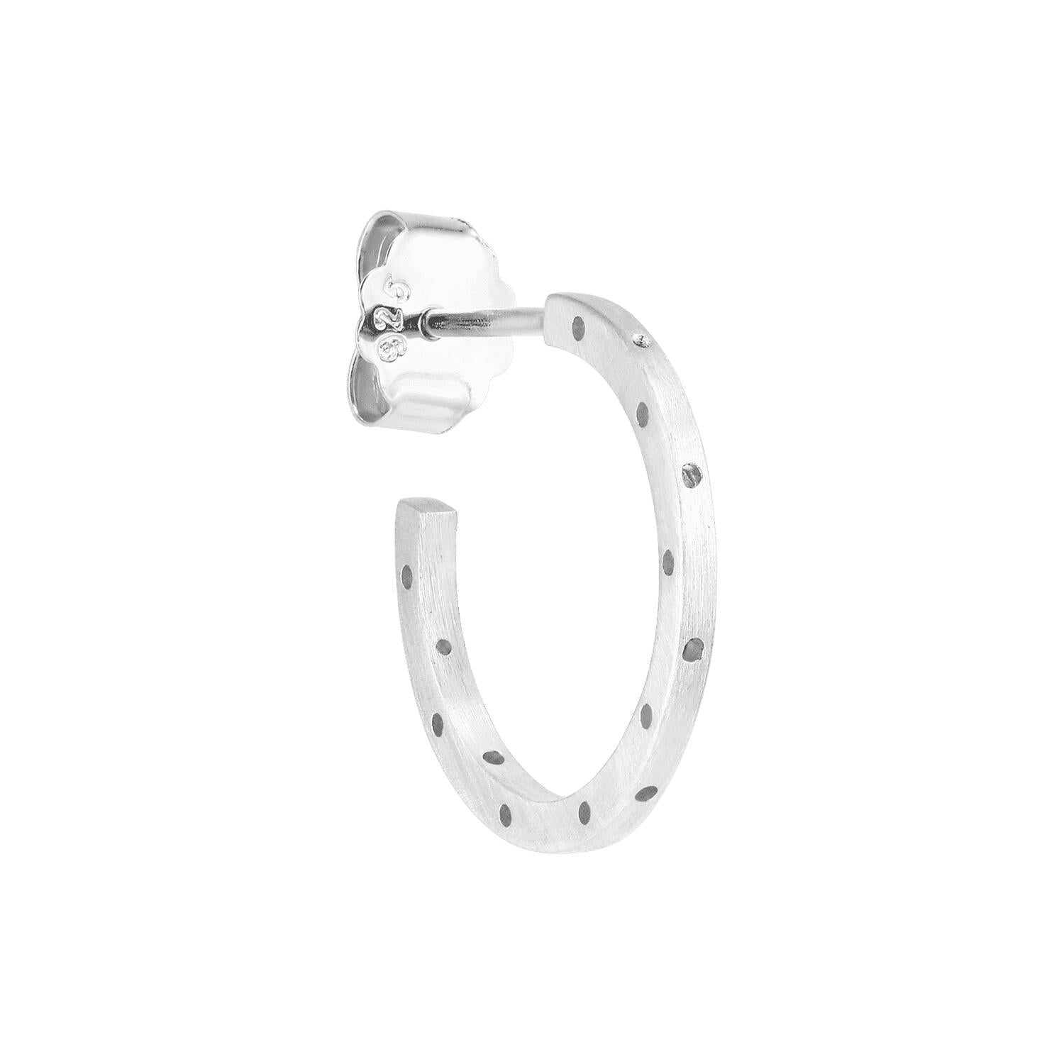 Orbis ørering - sølv