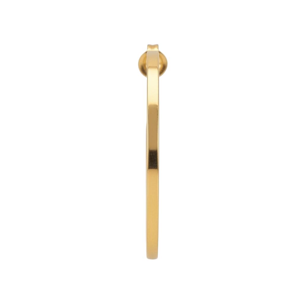 Olympia hoop, Ø2,7 cm - forgyldt