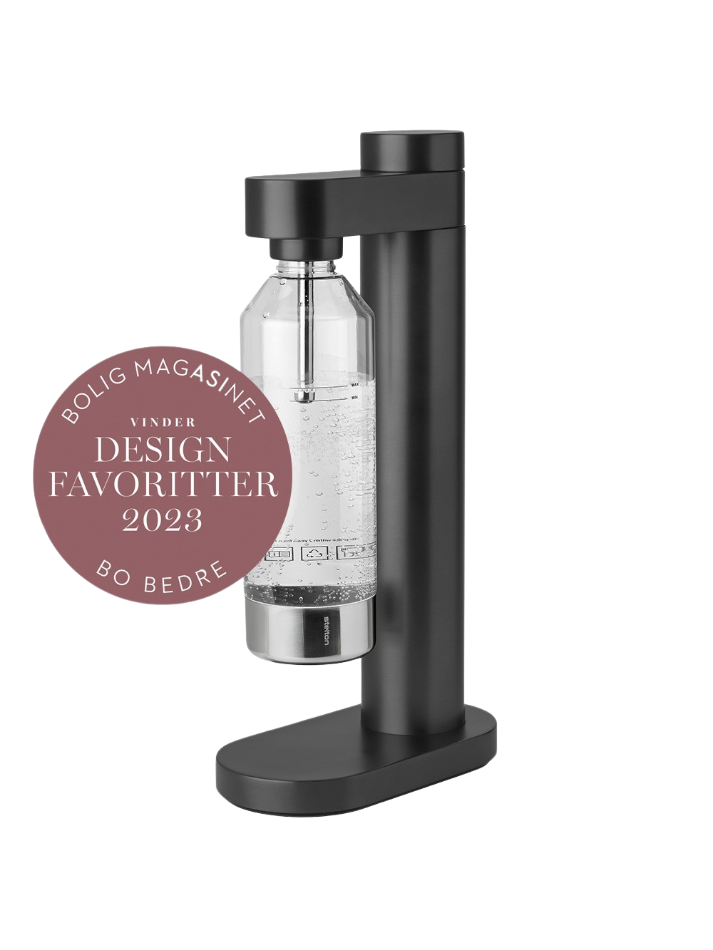 Brus sodavandsmaskine - sort/metallic