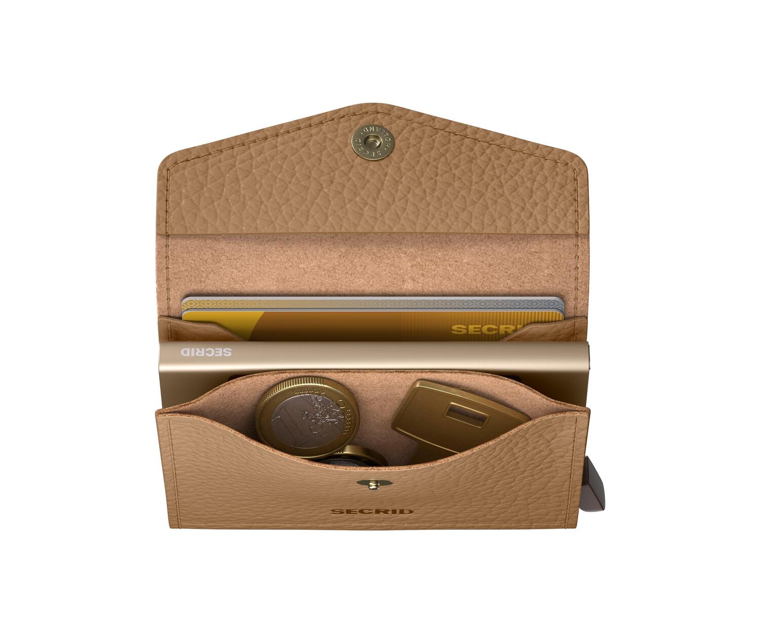 Enveloppe kortholder -  Pebble Cappuccino