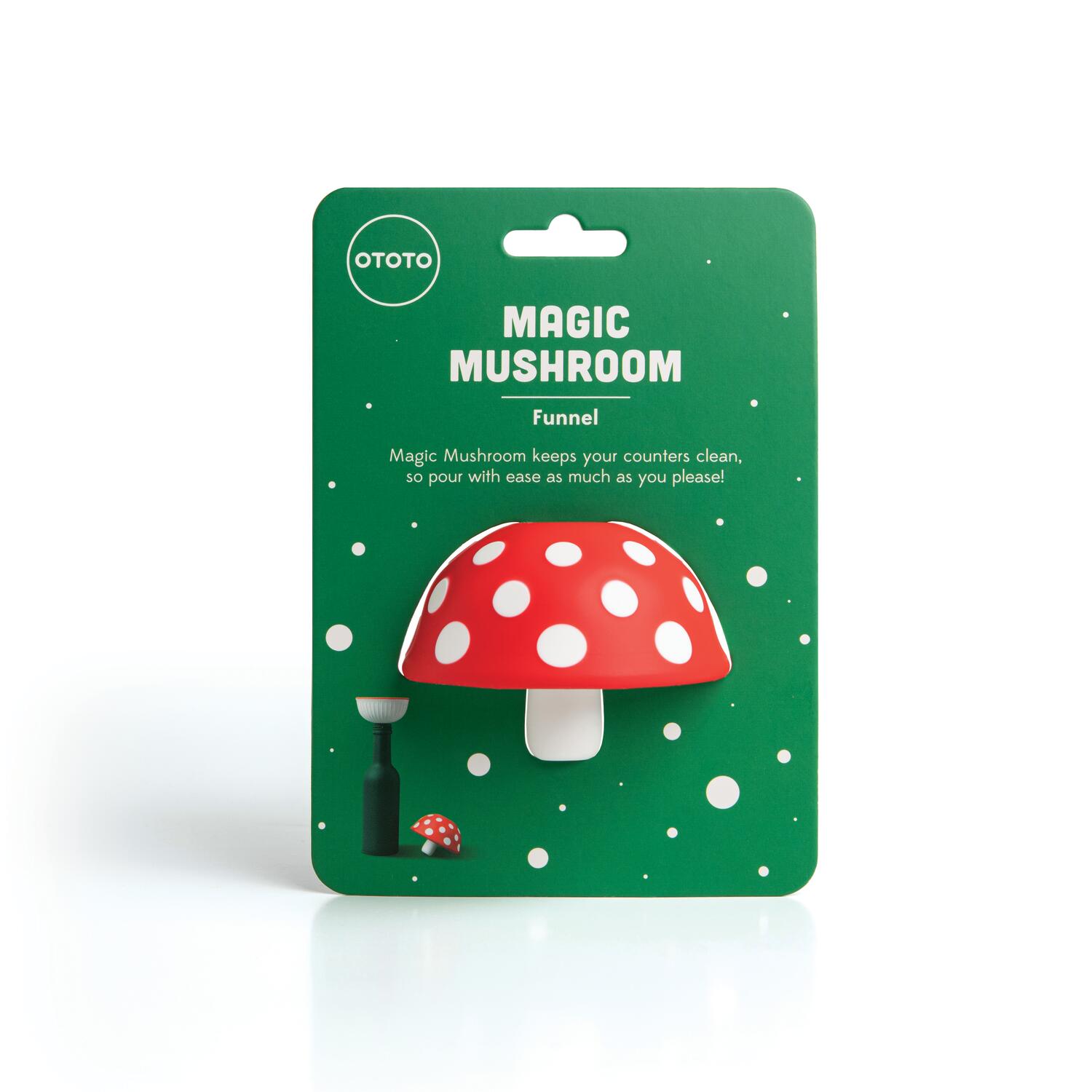 Magic Mushroom tragt - rød
