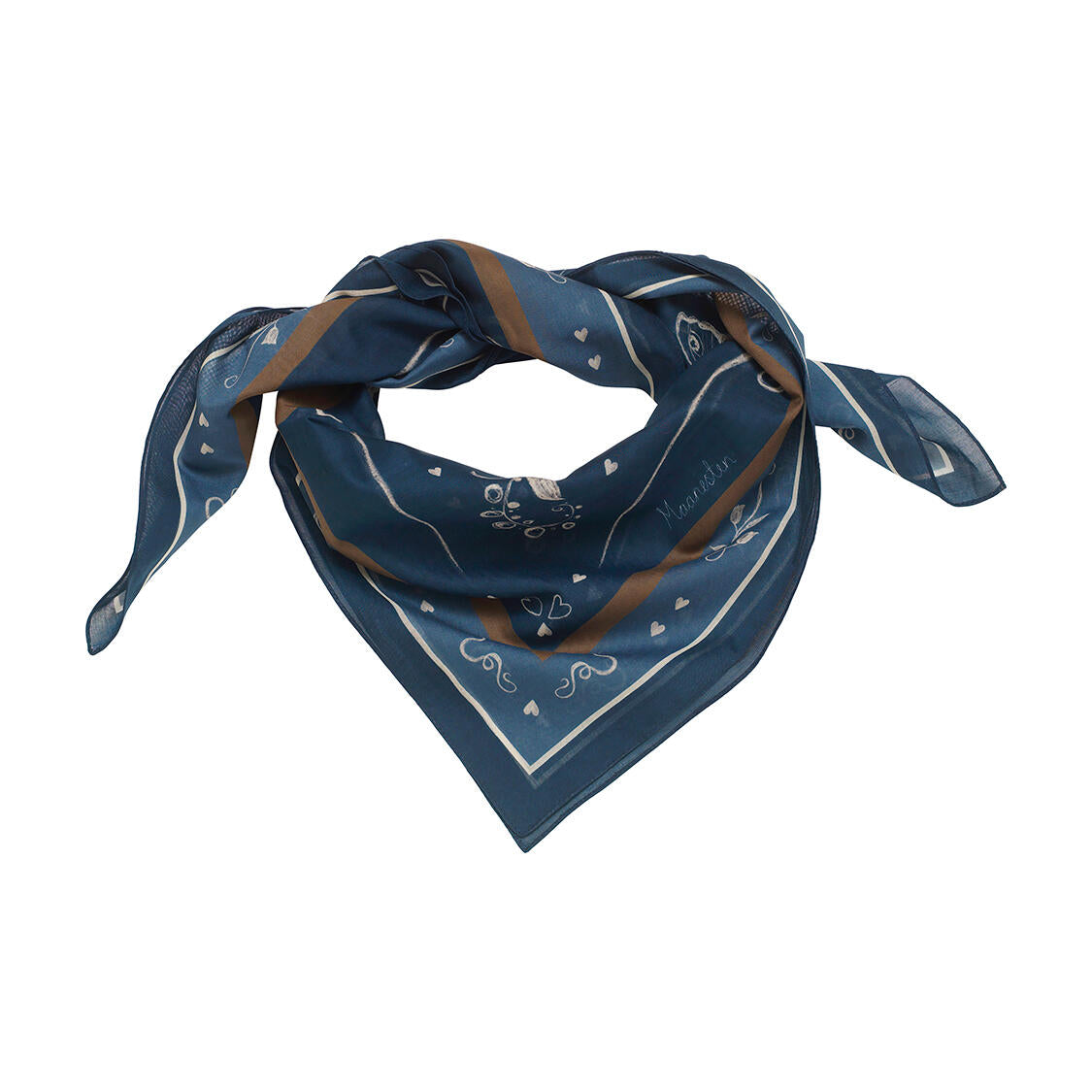 Olena tørklæde – Navy