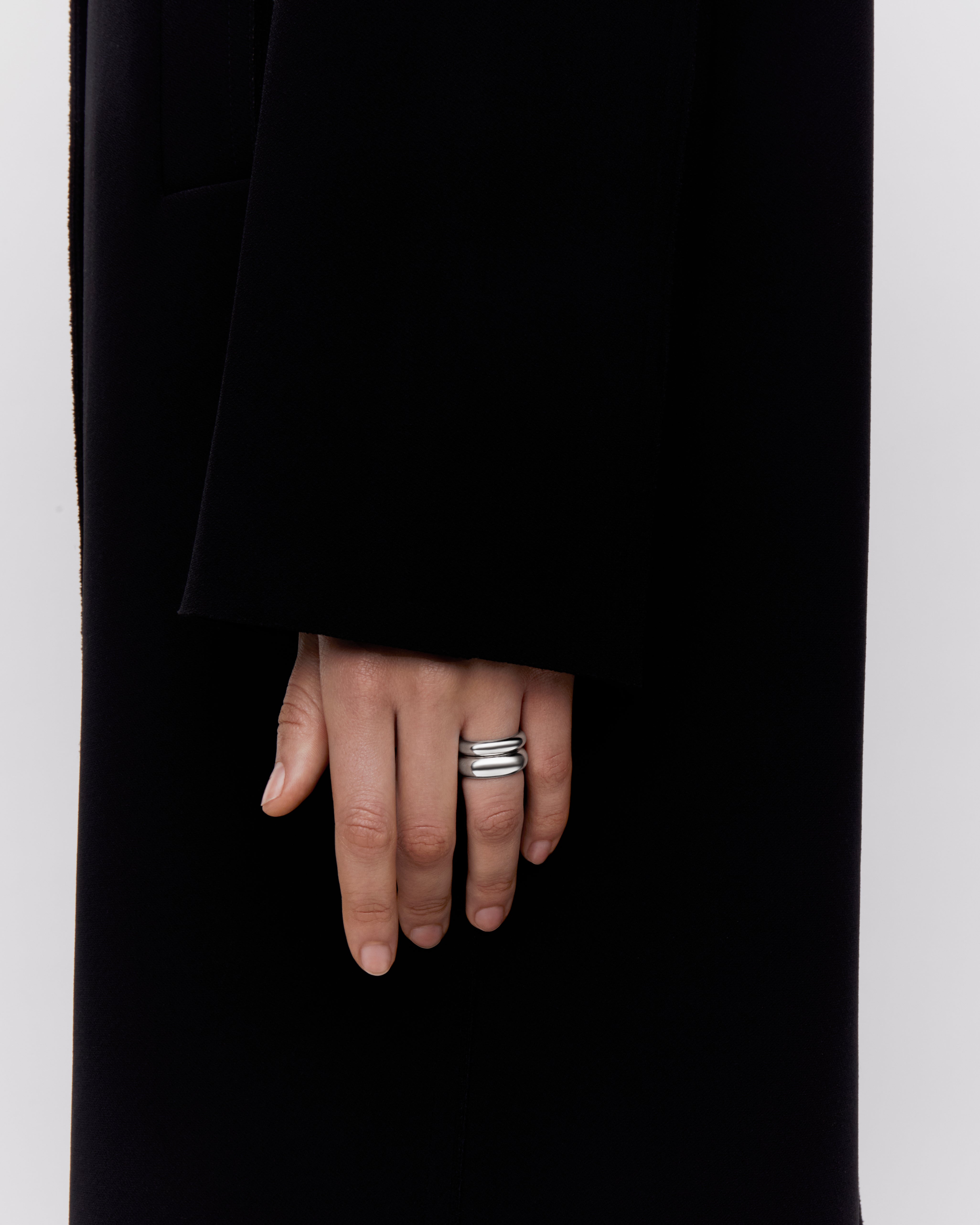 Omotesando Chunky ring - sølv