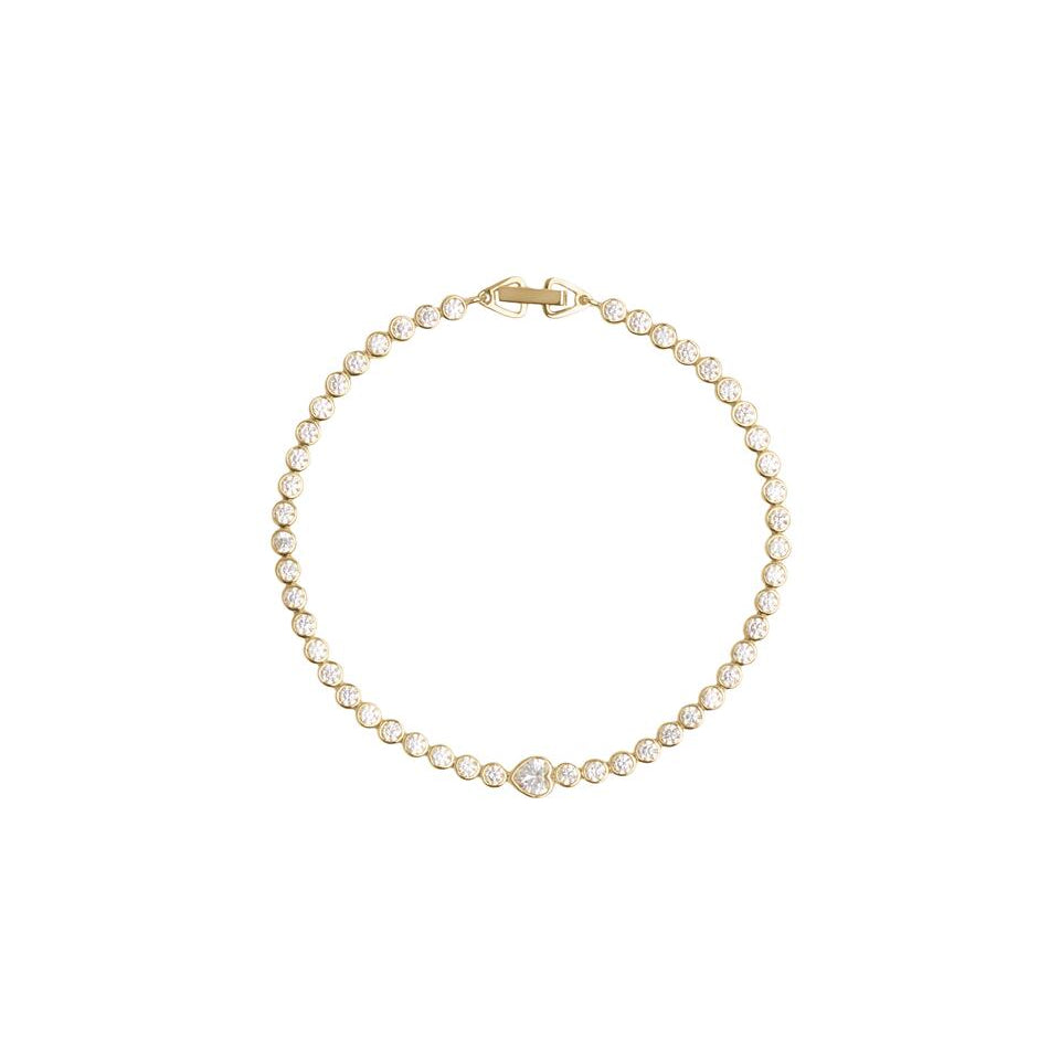 Ophelia armbånd - forgyldt