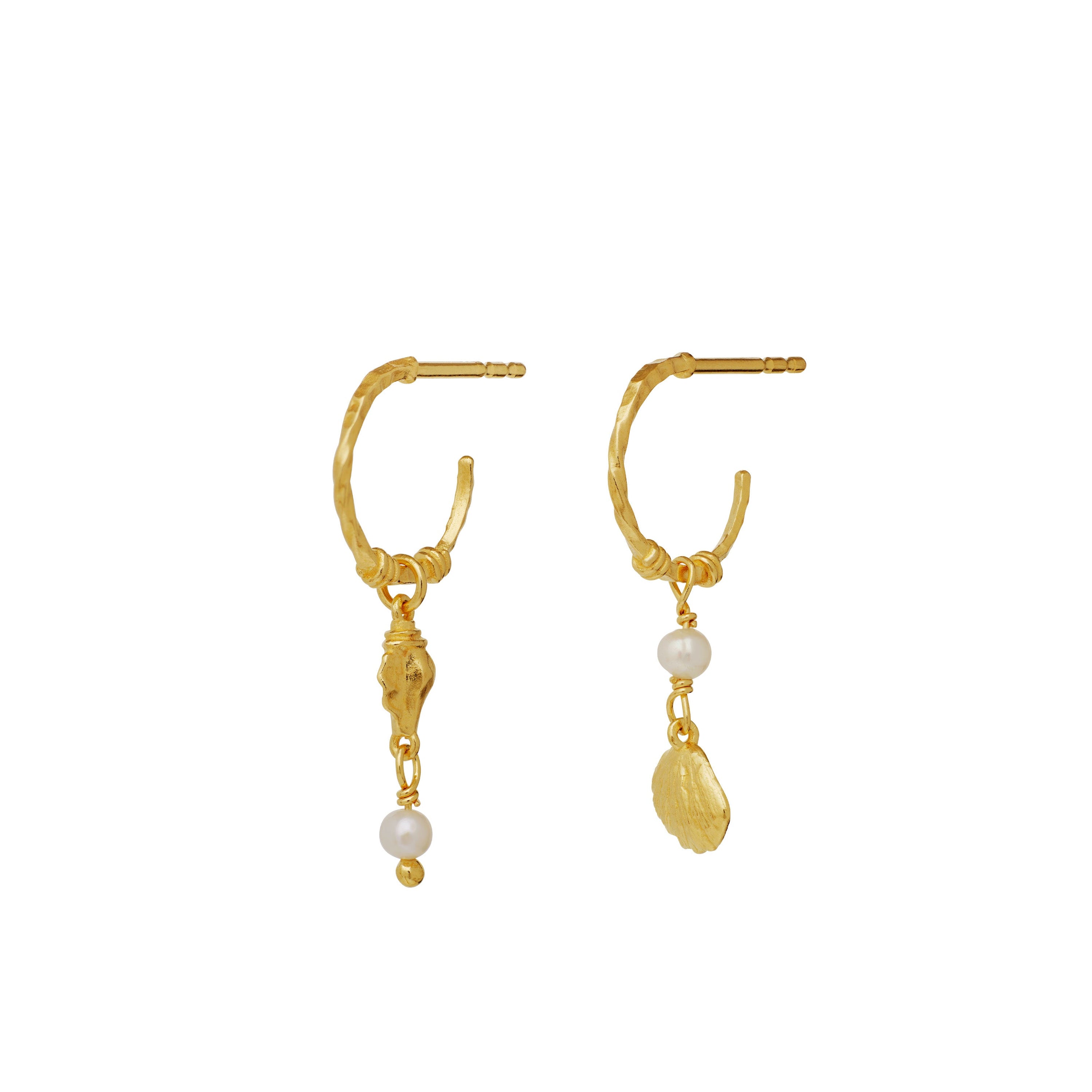 Ophelia hoops - forgyldt