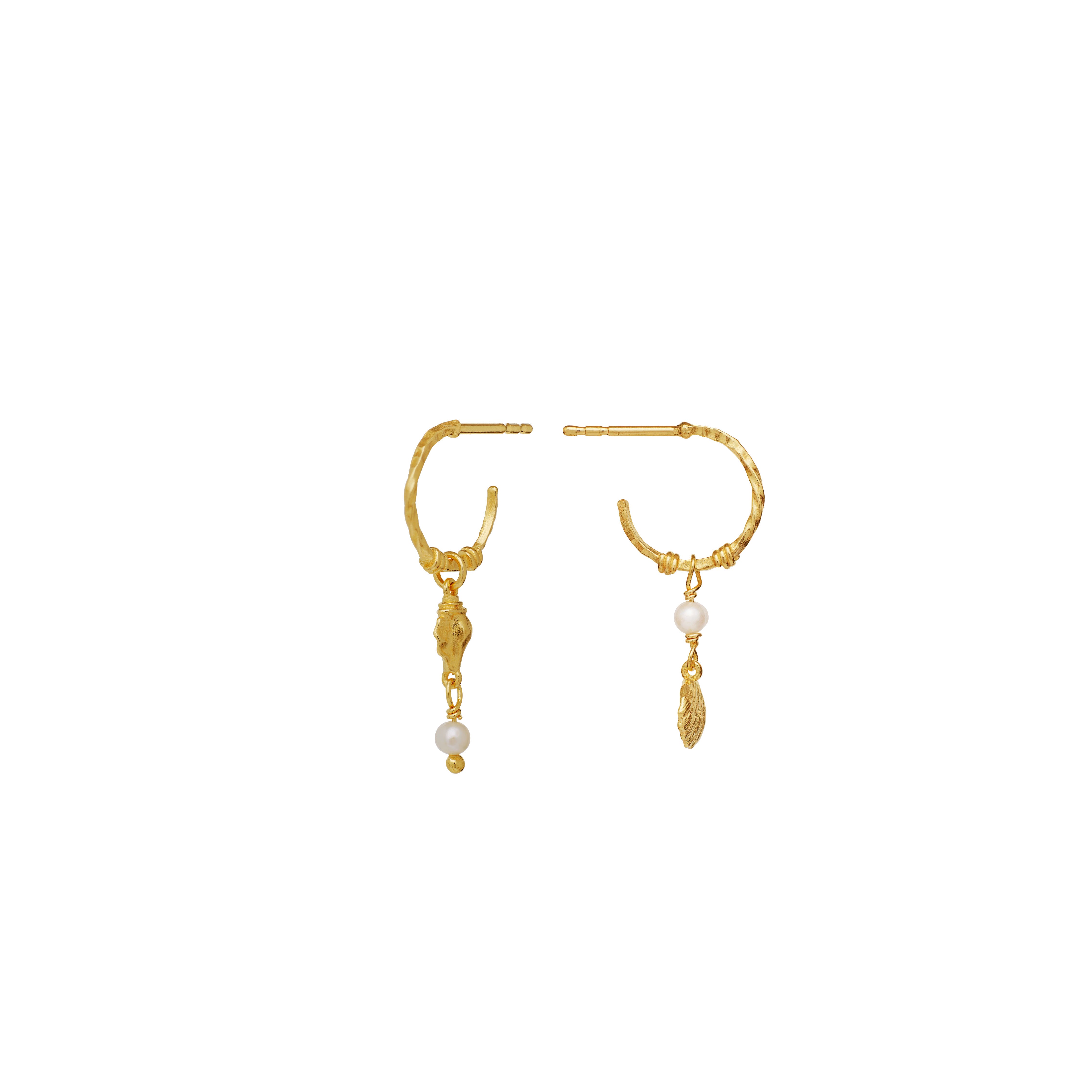 Ophelia hoops - forgyldt