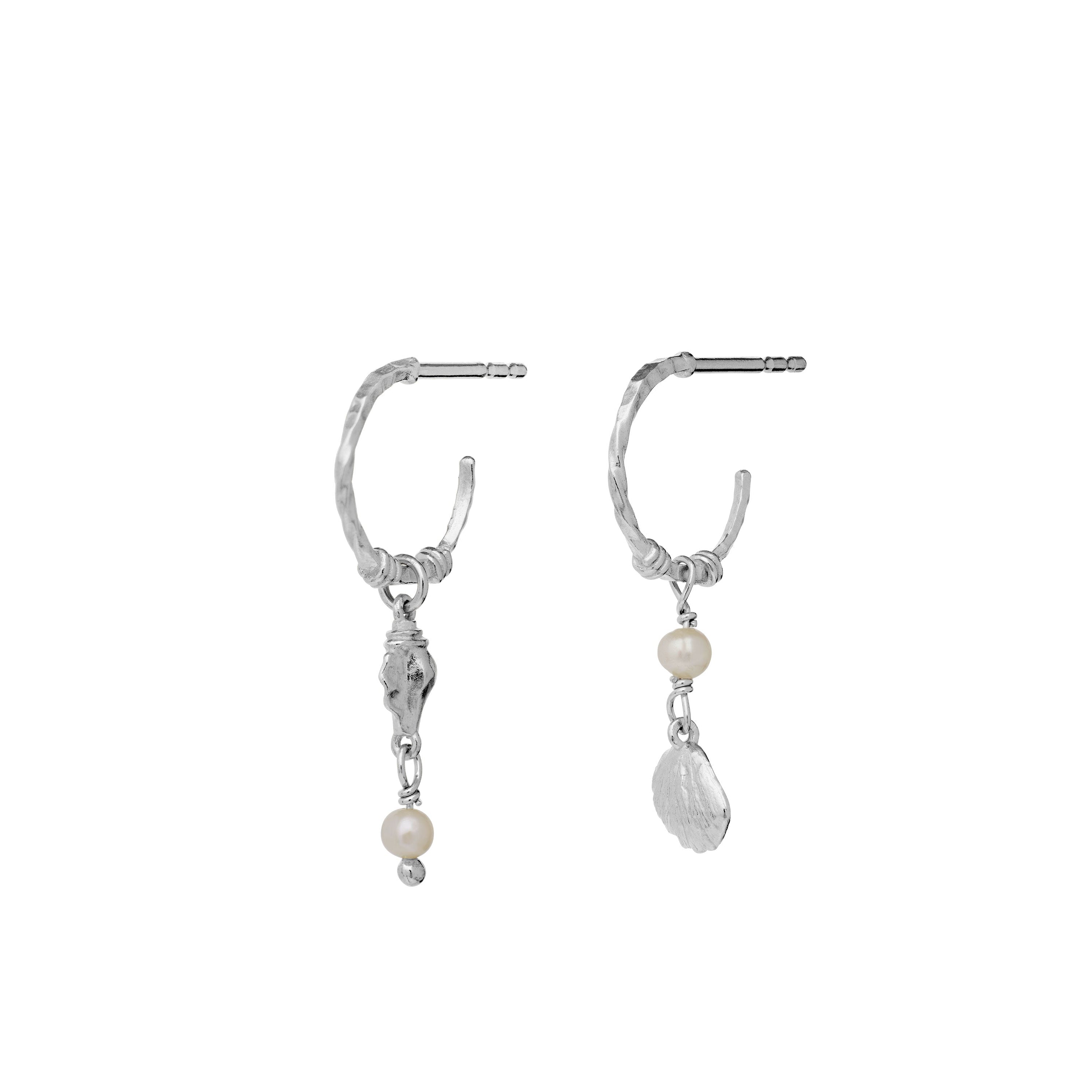 Ophelia hoops - sølv