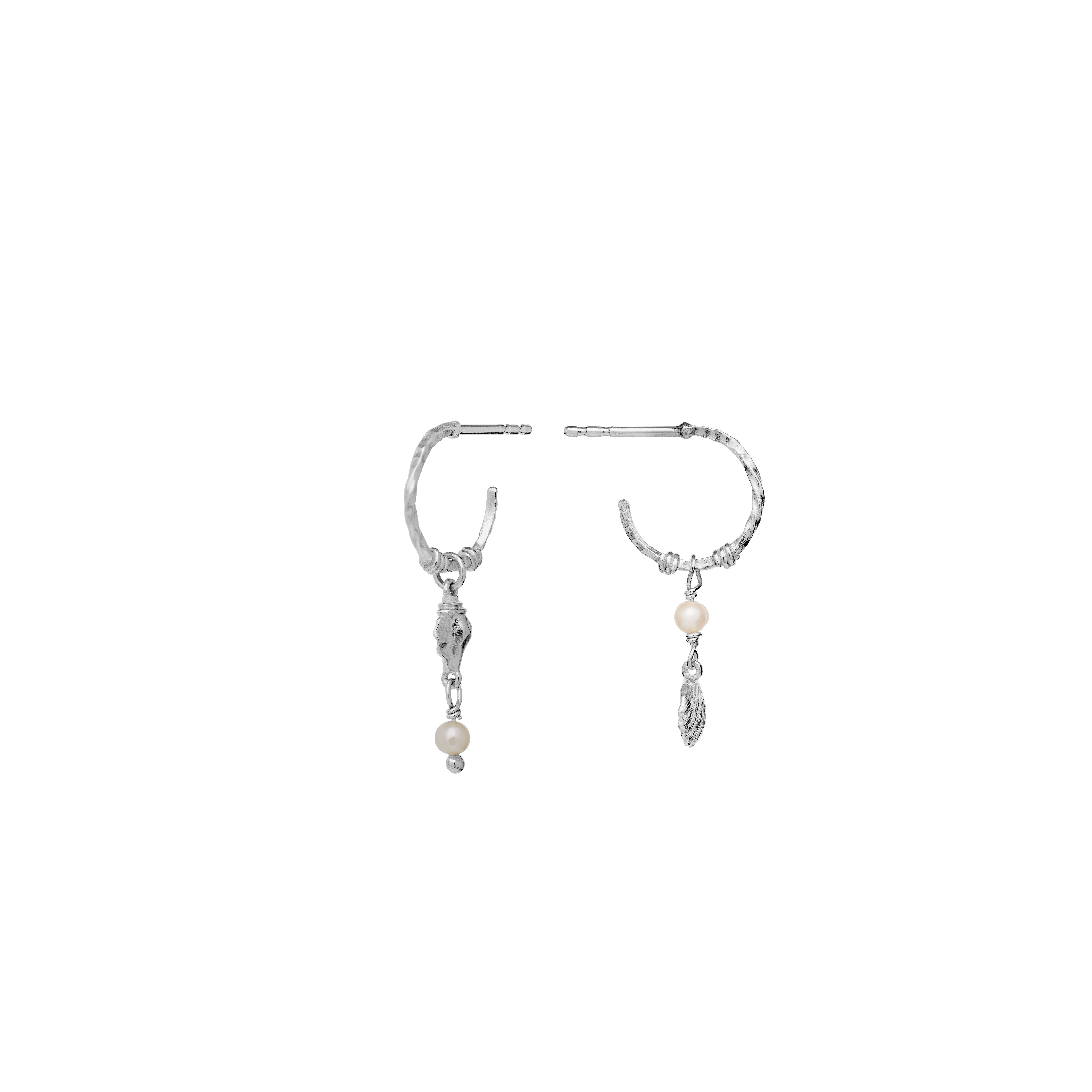 Ophelia hoops - sølv