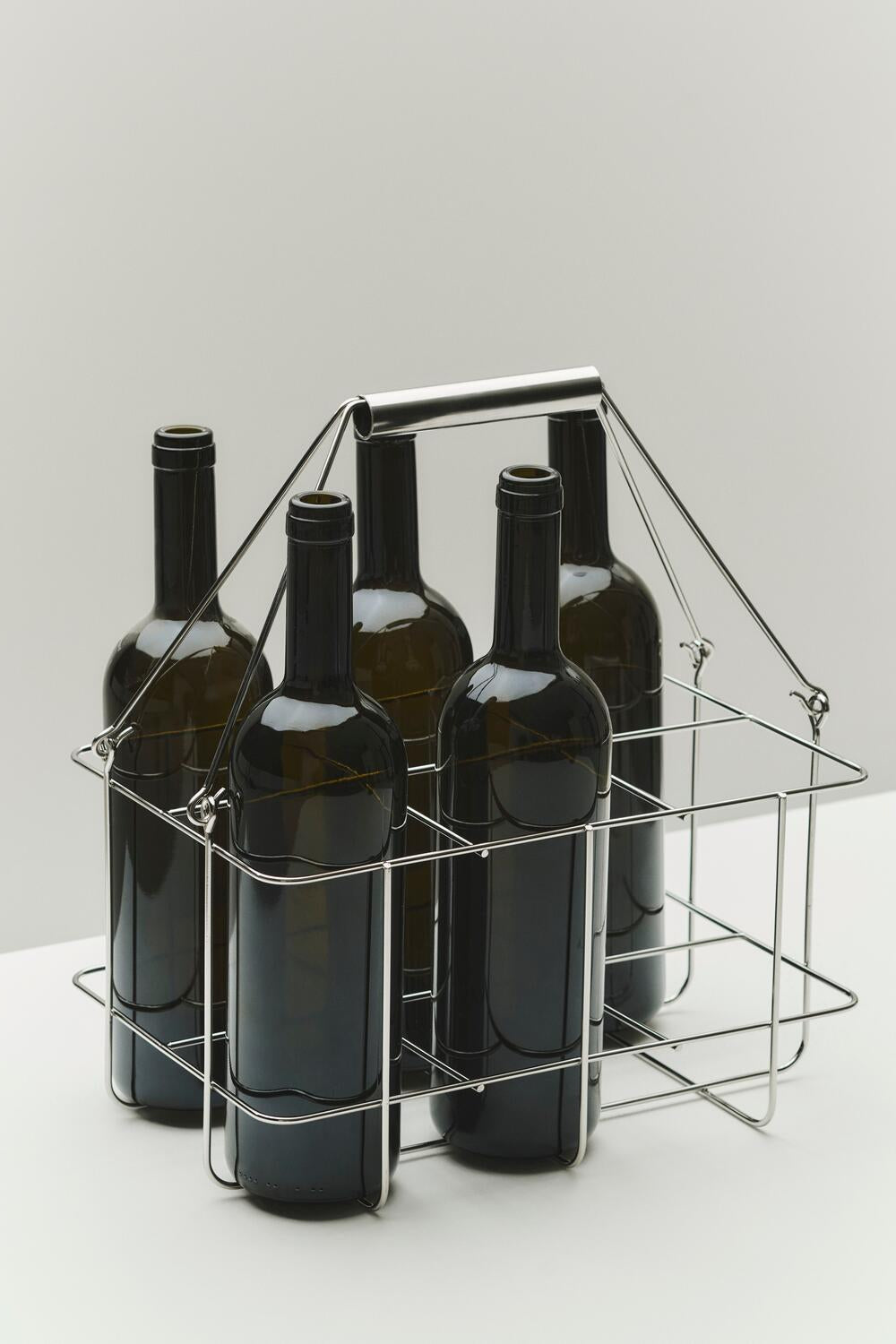x Jasper Morrison flaskeholder - Stainless steel