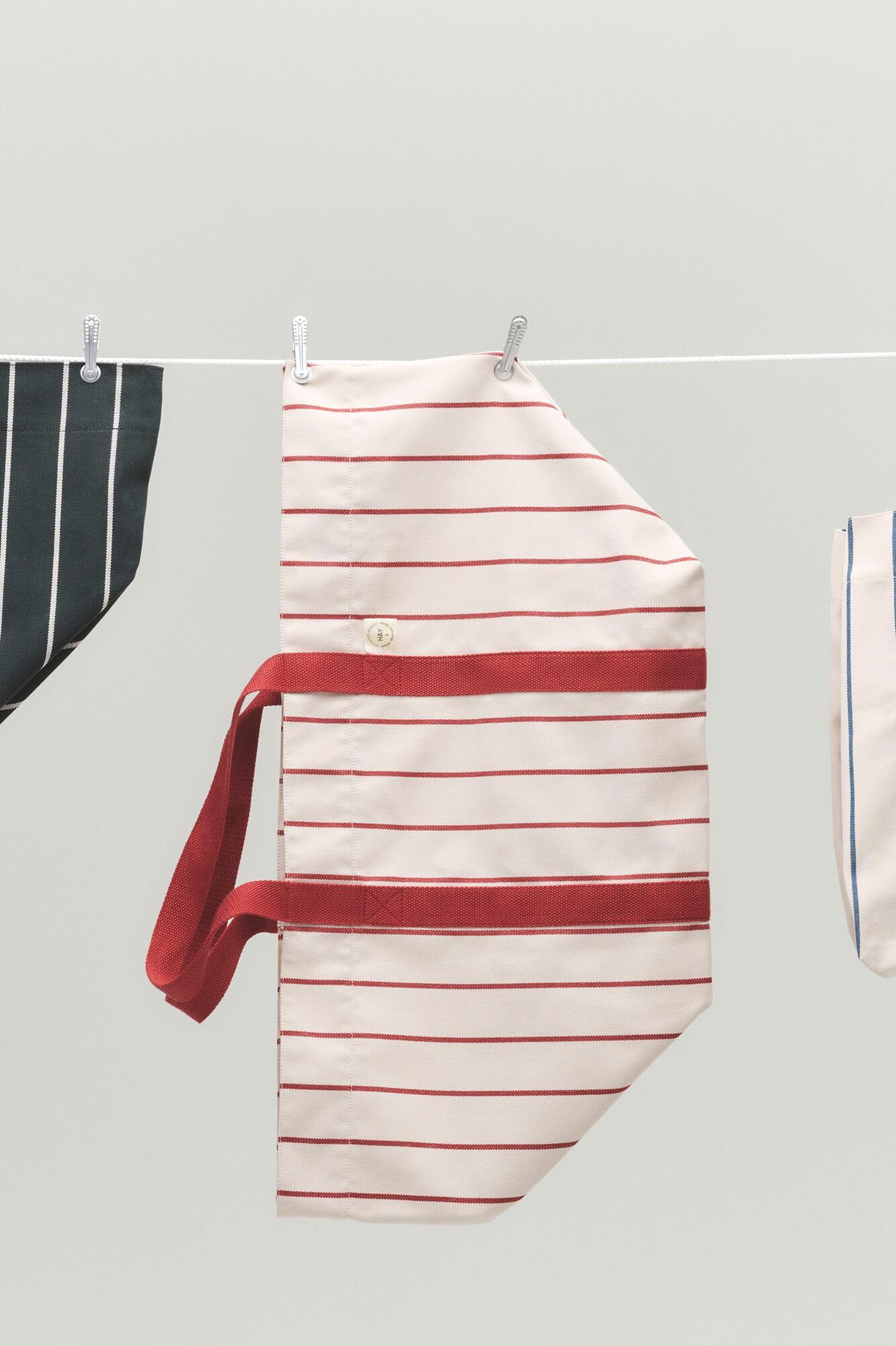 x Jasper Morrison shopper - Beige with red stripe