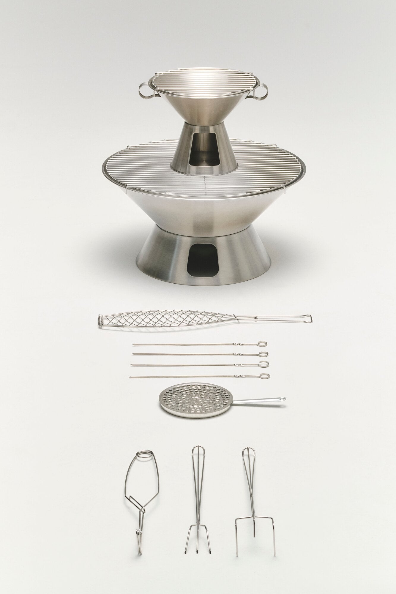 x Jasper Morrison grillgafler, 2 stk - Stainless Steel