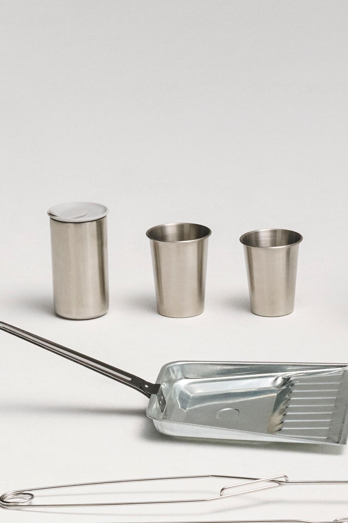 x Jasper Morrison Steel kopper, medium - 2 stk