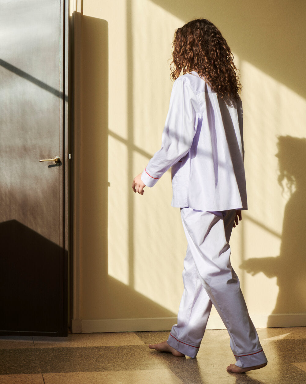 Outline natbukser - Lavender