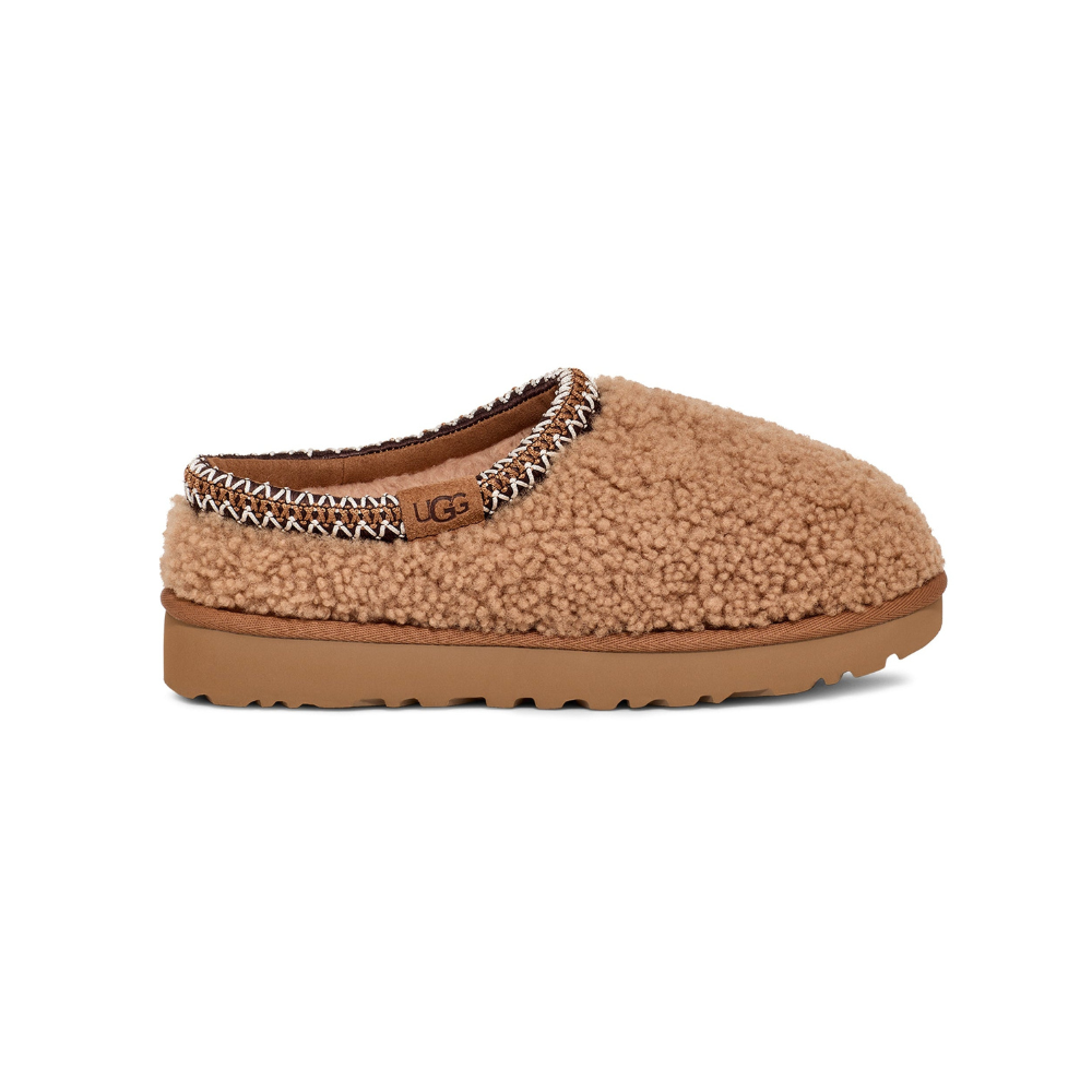 W Tasman Maxi Curly clogs - Chestnut
