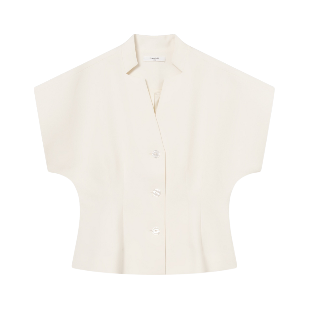 Minju bluse - 007 Egret