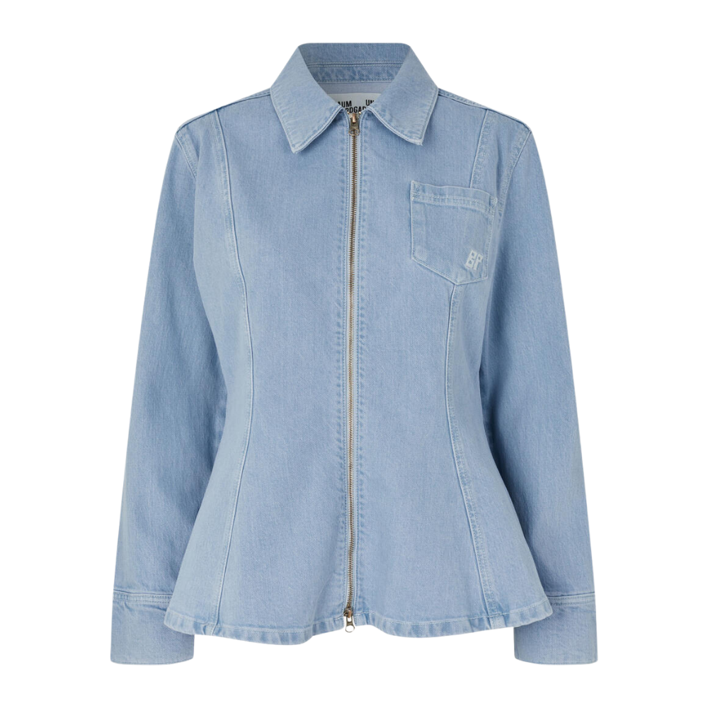 Bilan denimjakke - Light Denim Rinse