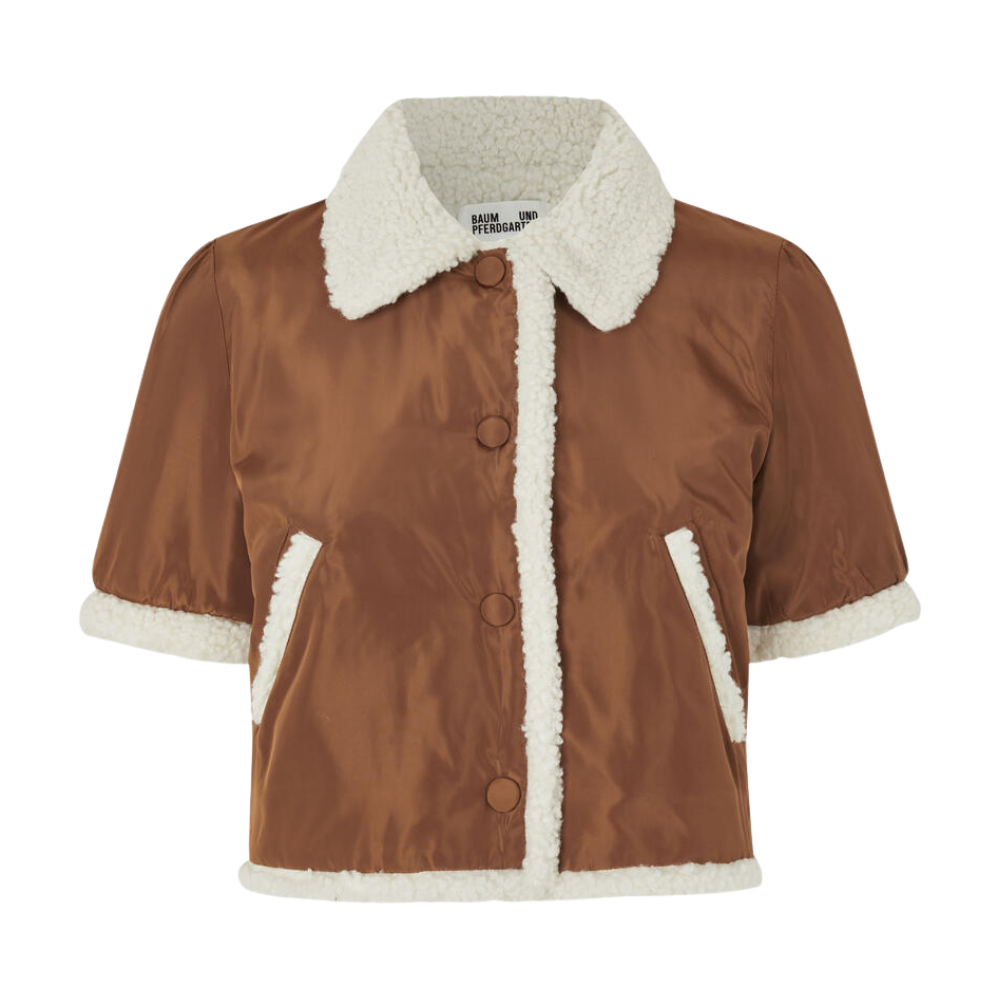 Jessi bluse - Camel Creme Mix