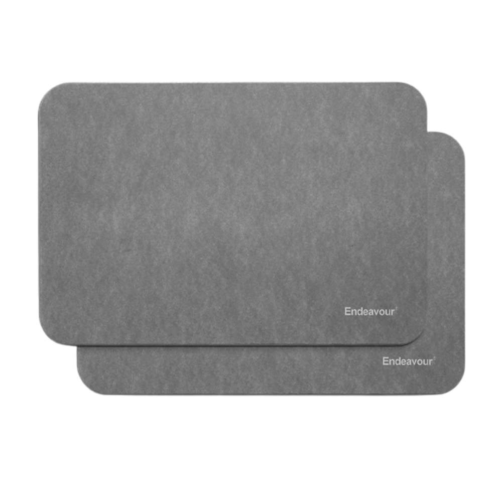 Skærebræt, grå - 2 stk