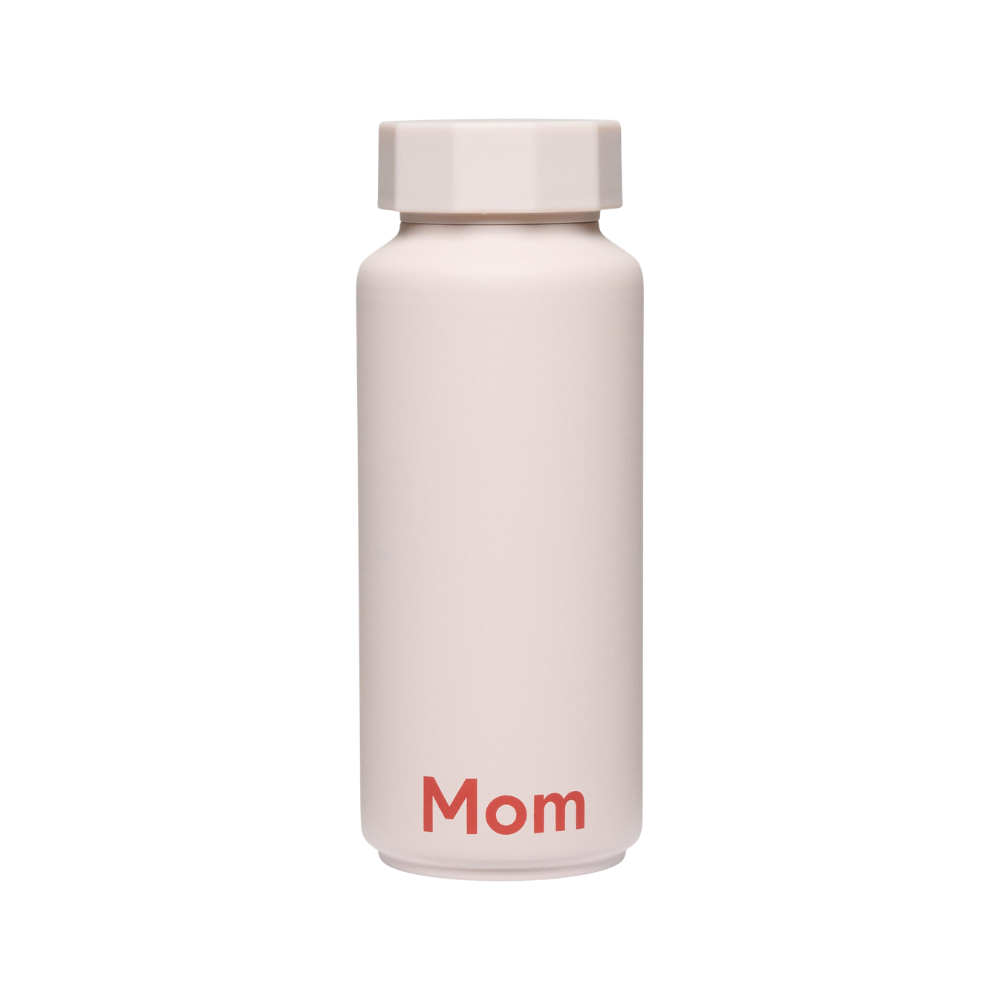 Termoflaske, Mom - Pastel Beige