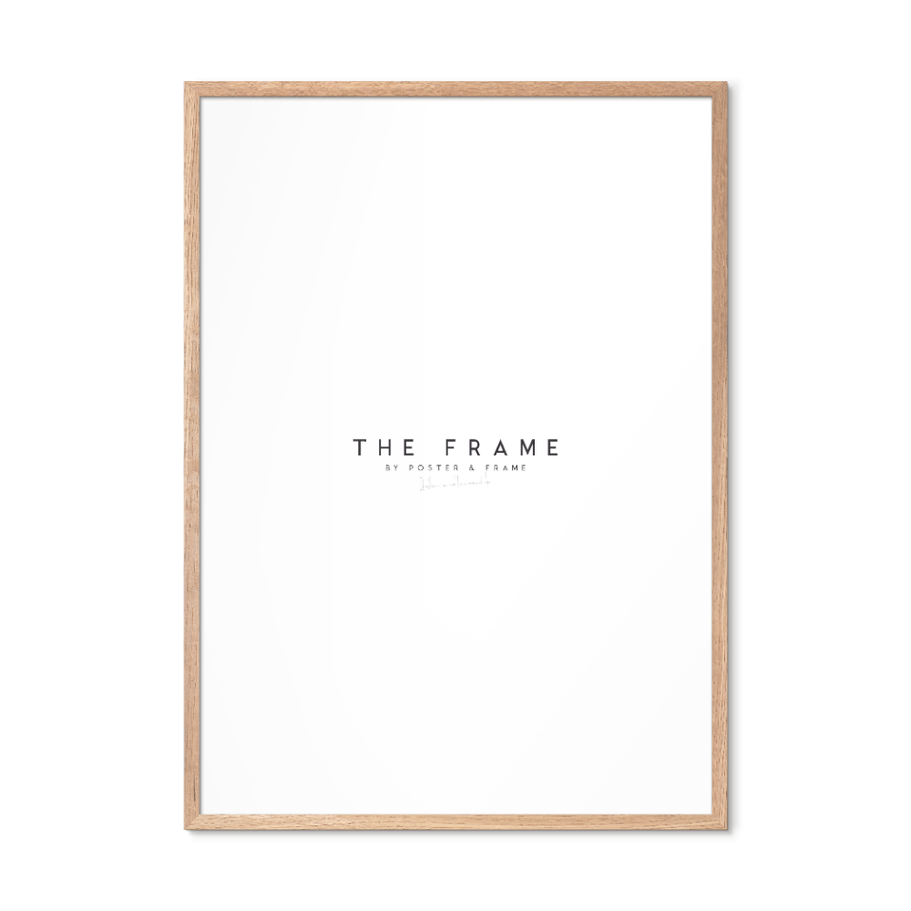 Træramme - Lys eg