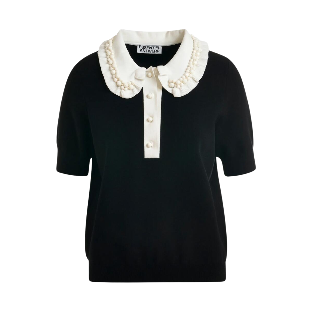 Jewelry polotrøje - sort