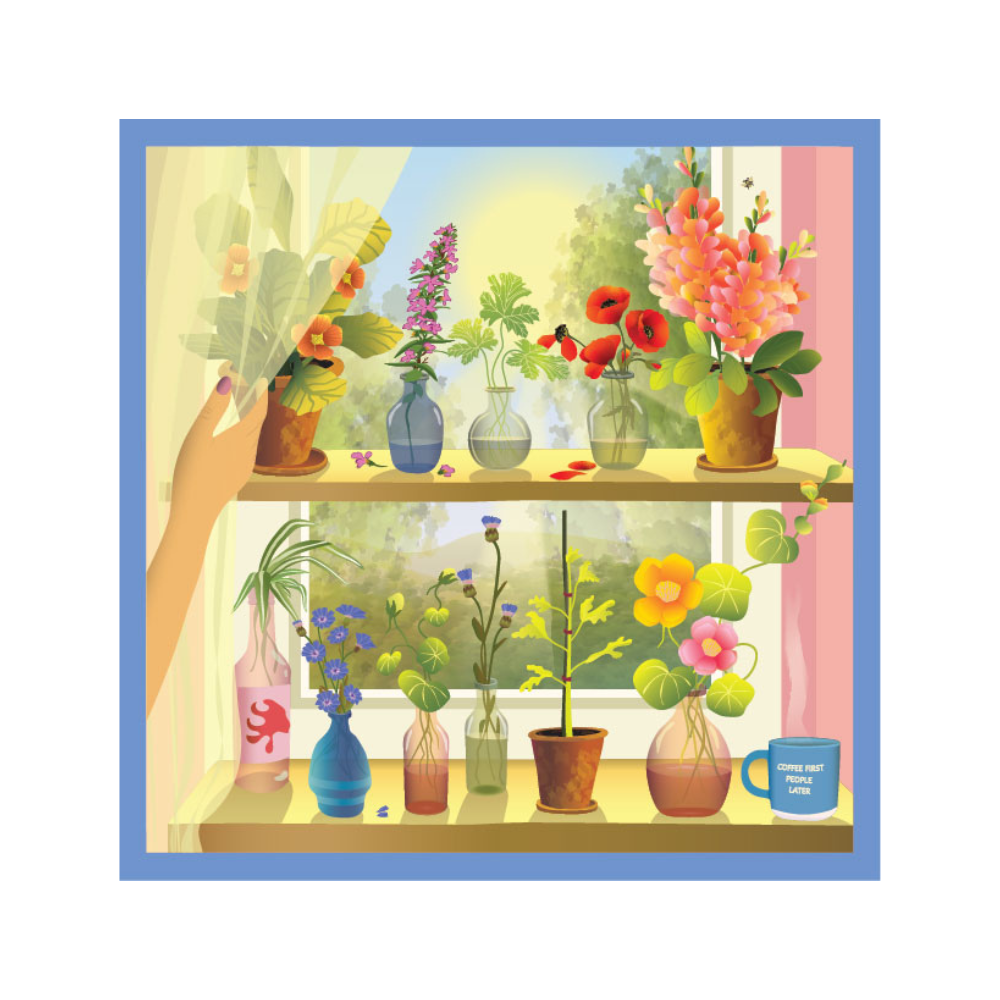 Plants & Me puslespil - 500 brikker
