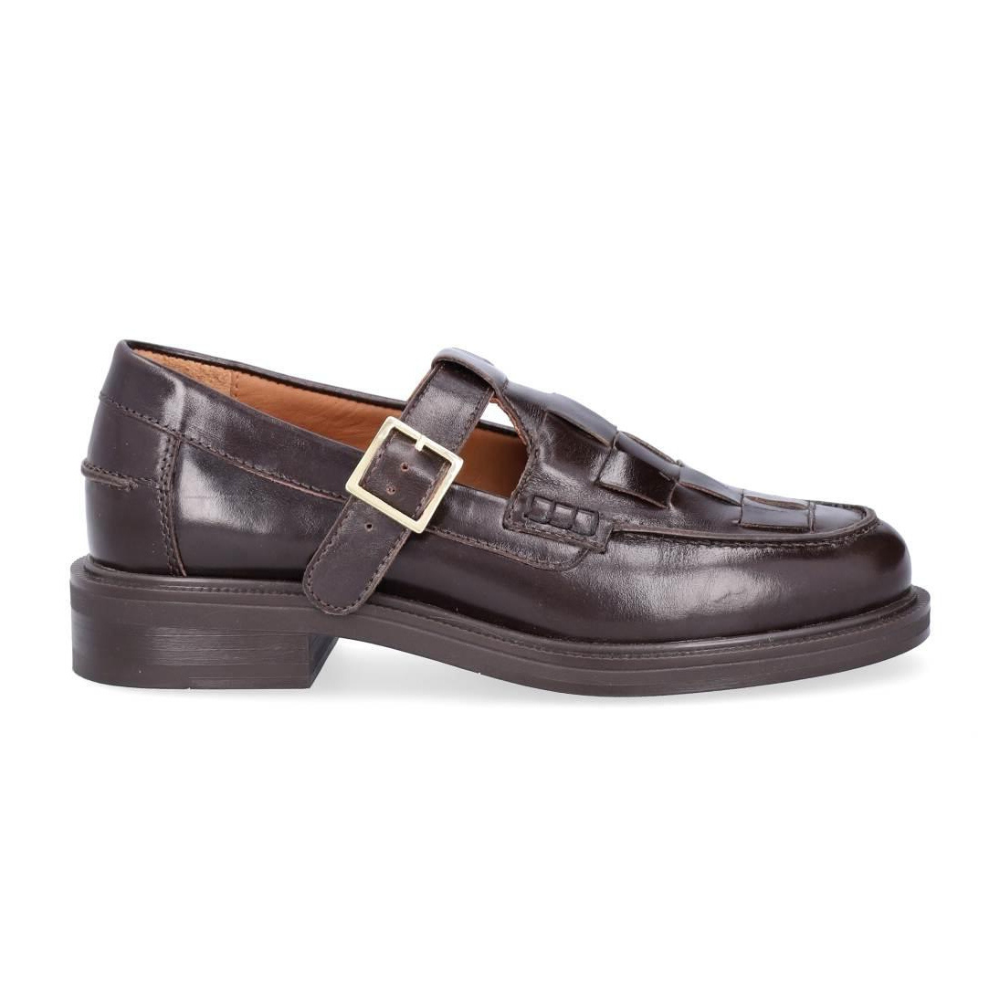 T- bar Flet loafers - T.moro Calf 86